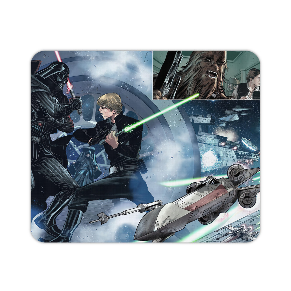 （画像用） スター・ウォーズ Star Wars マウスパッド ステッチ加工 ラバー素材 防水 滑り止め 超薄型 ゲーミング/オフィス対応