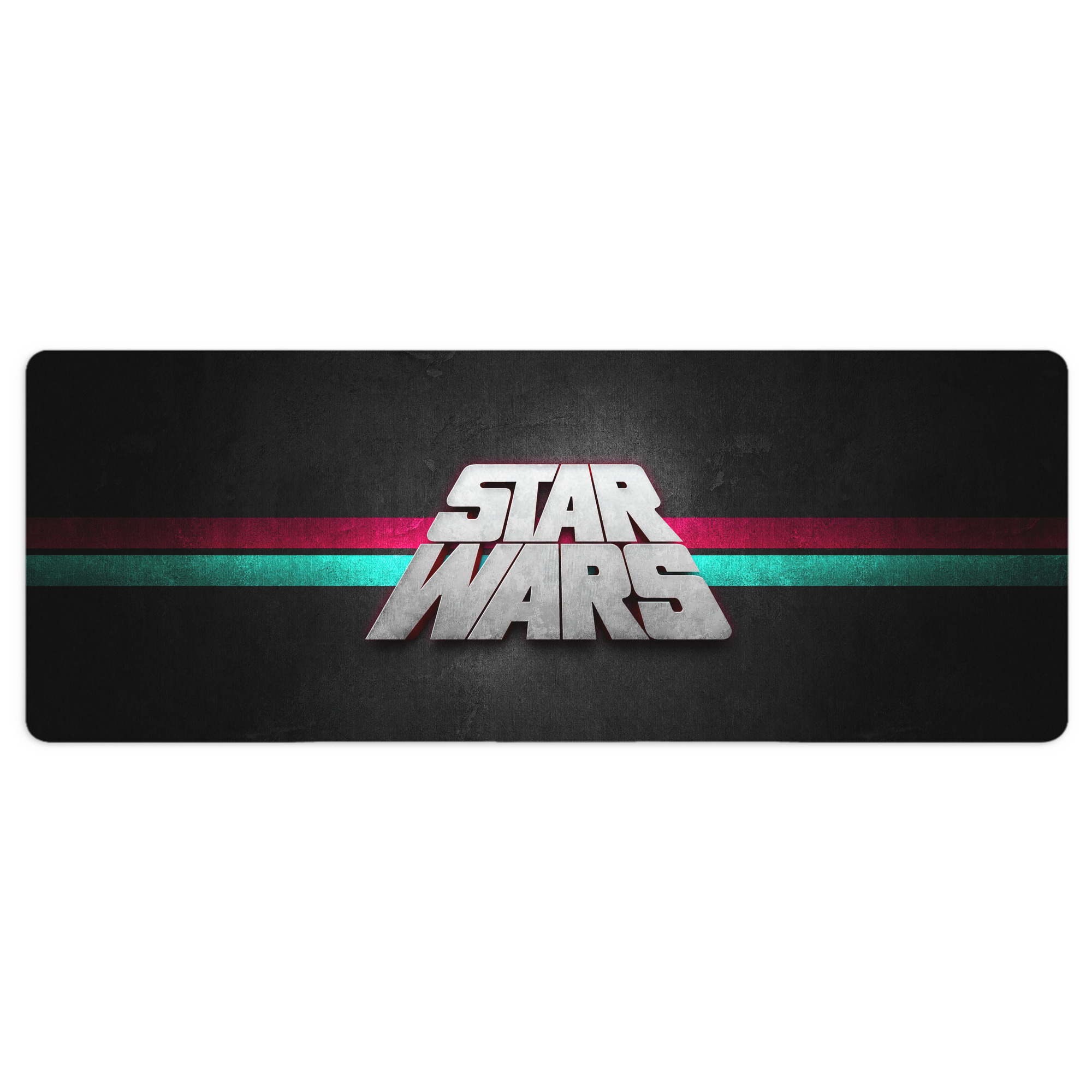 （画像用） スター・ウォーズ Star Wars ステッチ加工 大判デスクマット／滑り止めマウスパッド