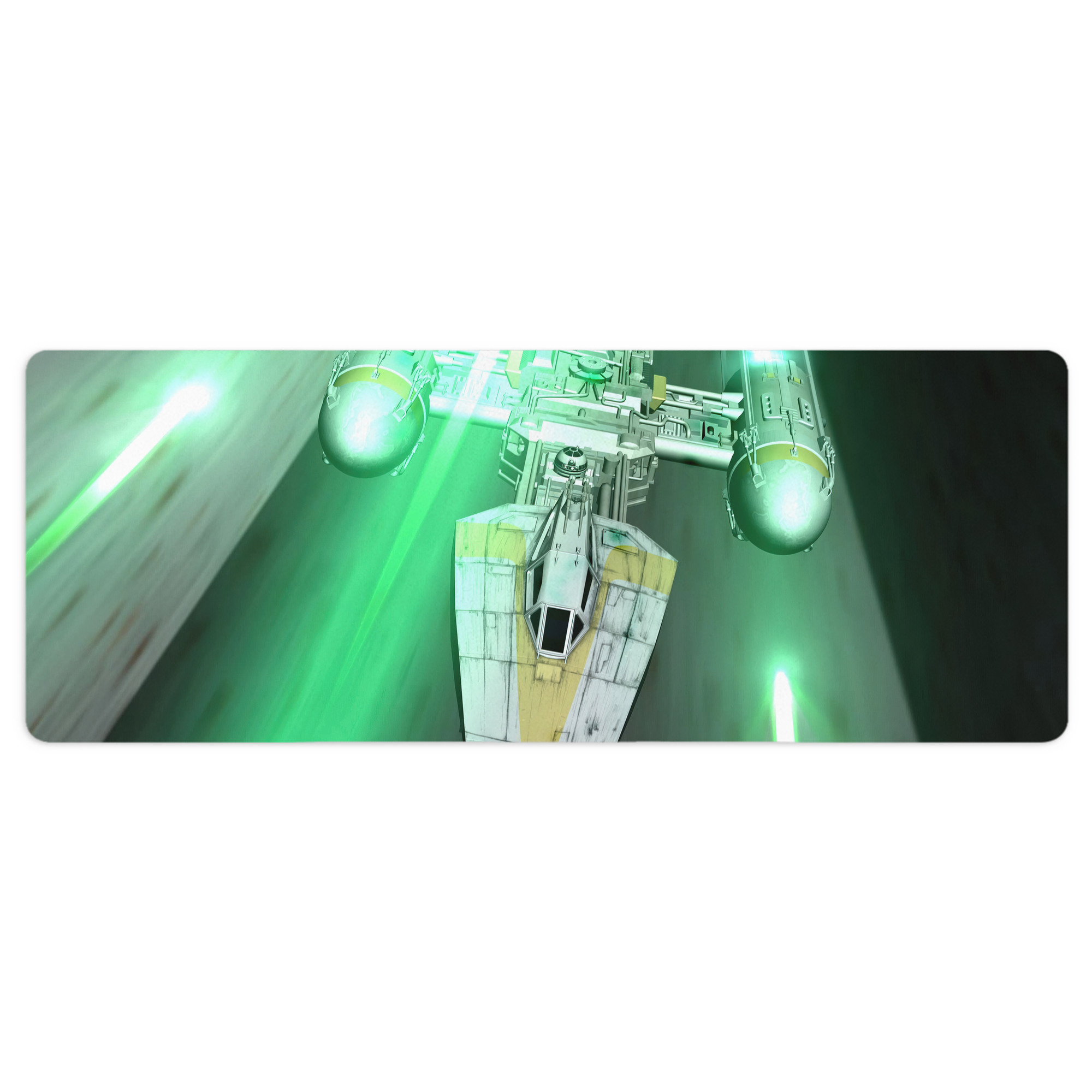 （画像用） スター・ウォーズ Star Wars ステッチ加工 大判デスクマット／滑り止めマウスパッド