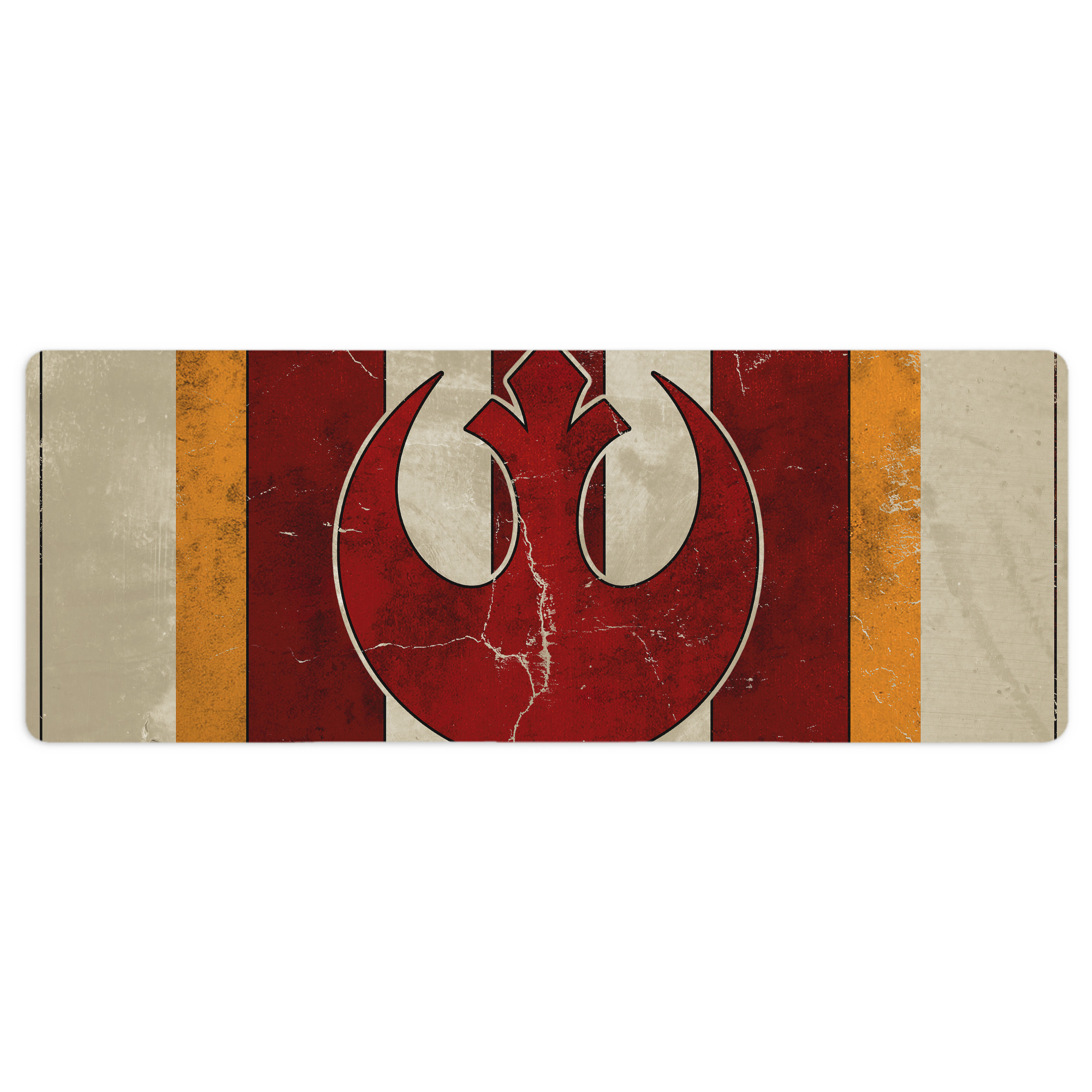 （画像用） スター・ウォーズ Star Wars ステッチ加工 大判デスクマット／滑り止めマウスパッド