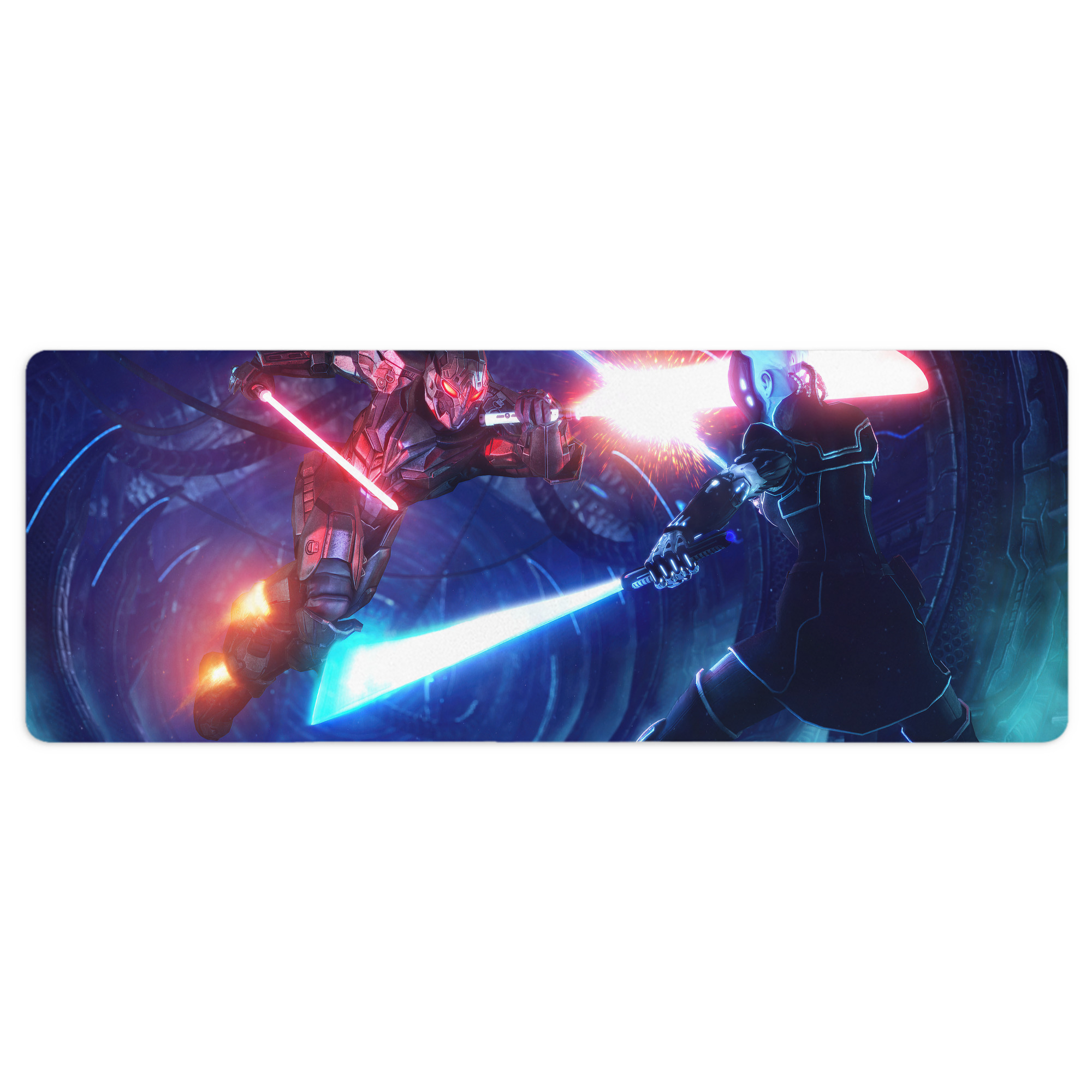 （画像用） スター・ウォーズ Star Wars ステッチ加工 大判デスクマット／滑り止めマウスパッド