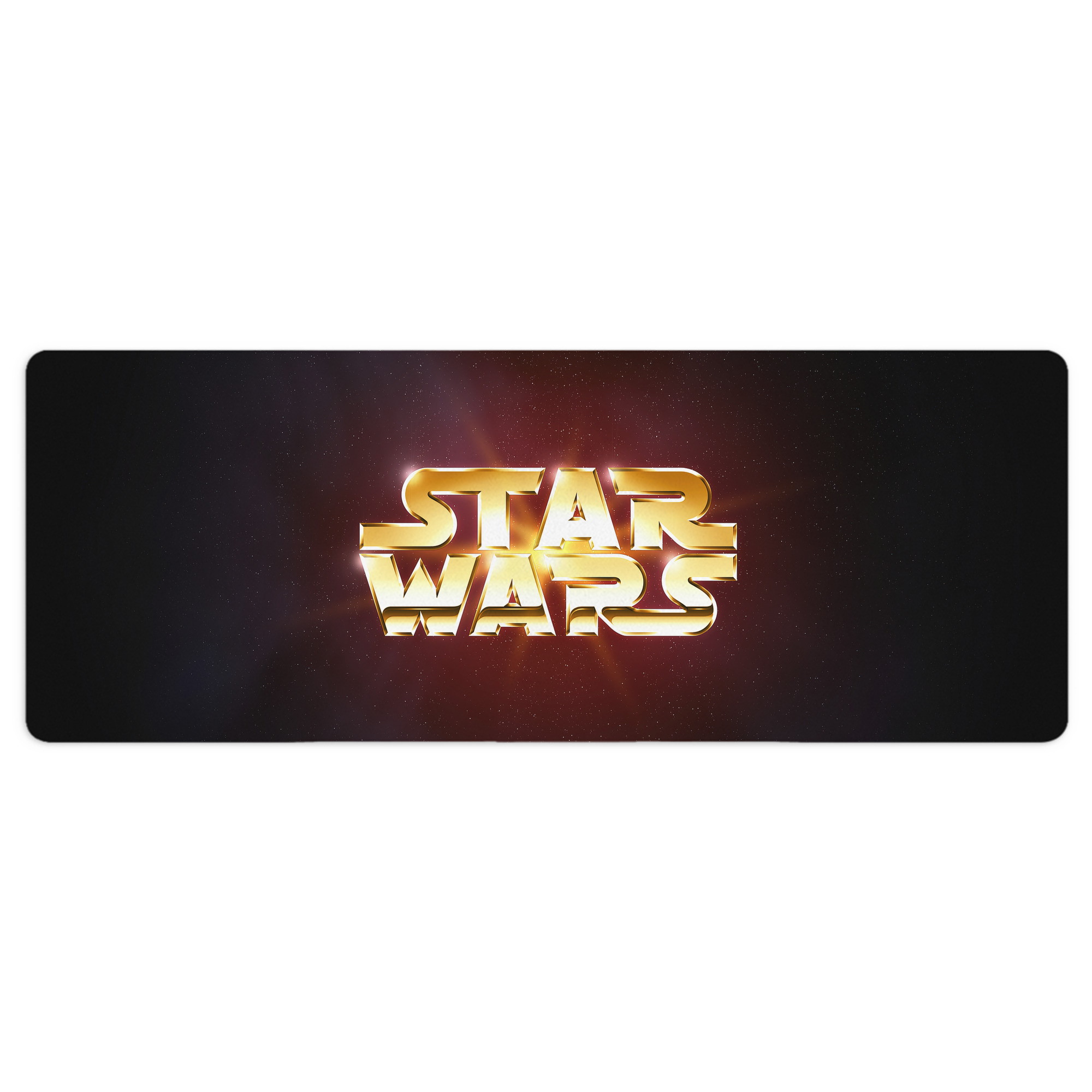 （画像用） スター・ウォーズ Star Wars ステッチ加工 大判デスクマット／滑り止めマウスパッド