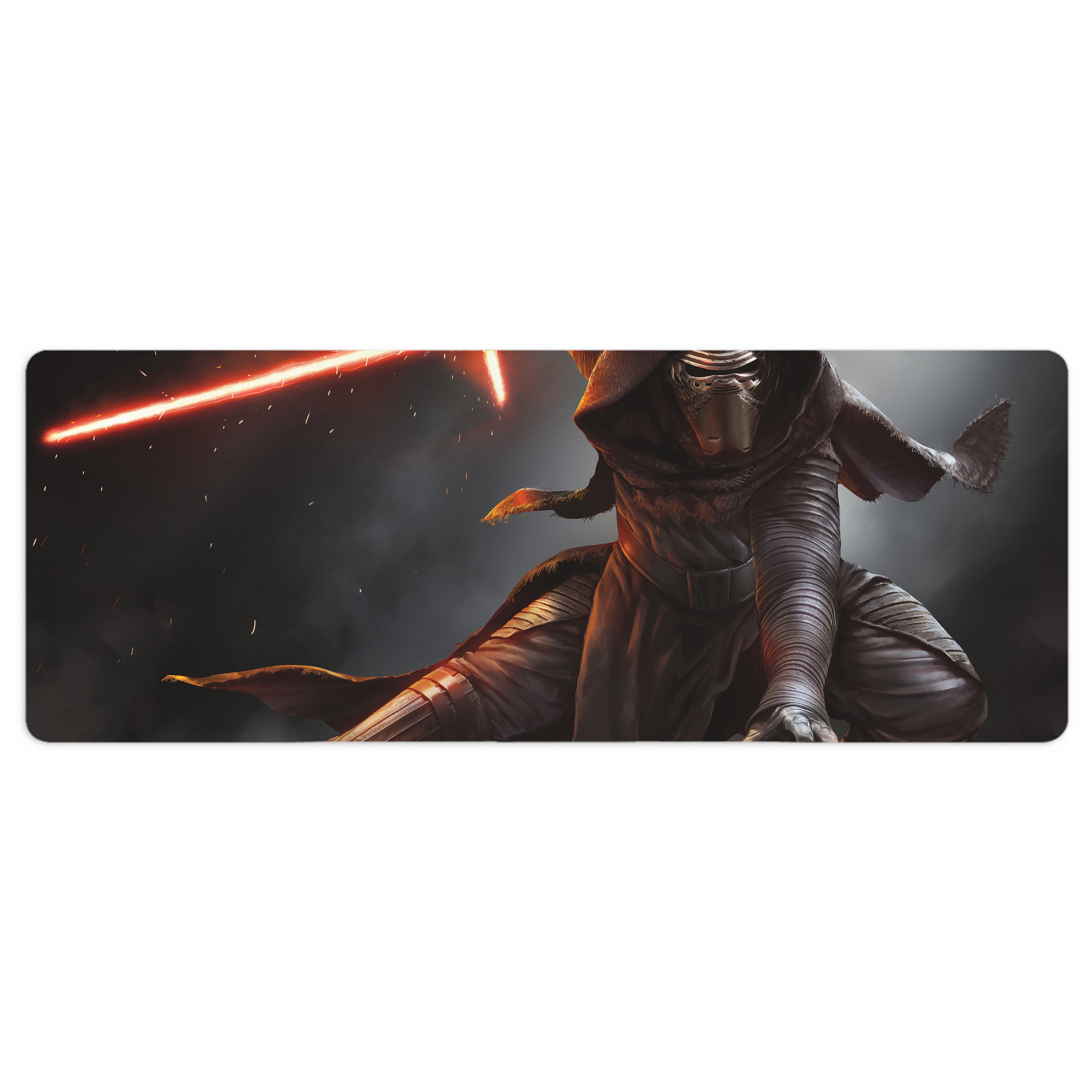 （画像用） スター・ウォーズ Star Wars ステッチ加工 大判デスクマット／滑り止めマウスパッド