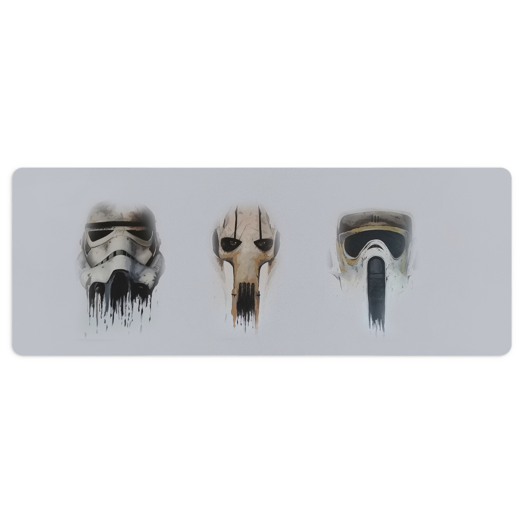（画像用） スター・ウォーズ Star Wars ステッチ加工 大判デスクマット／滑り止めマウスパッド
