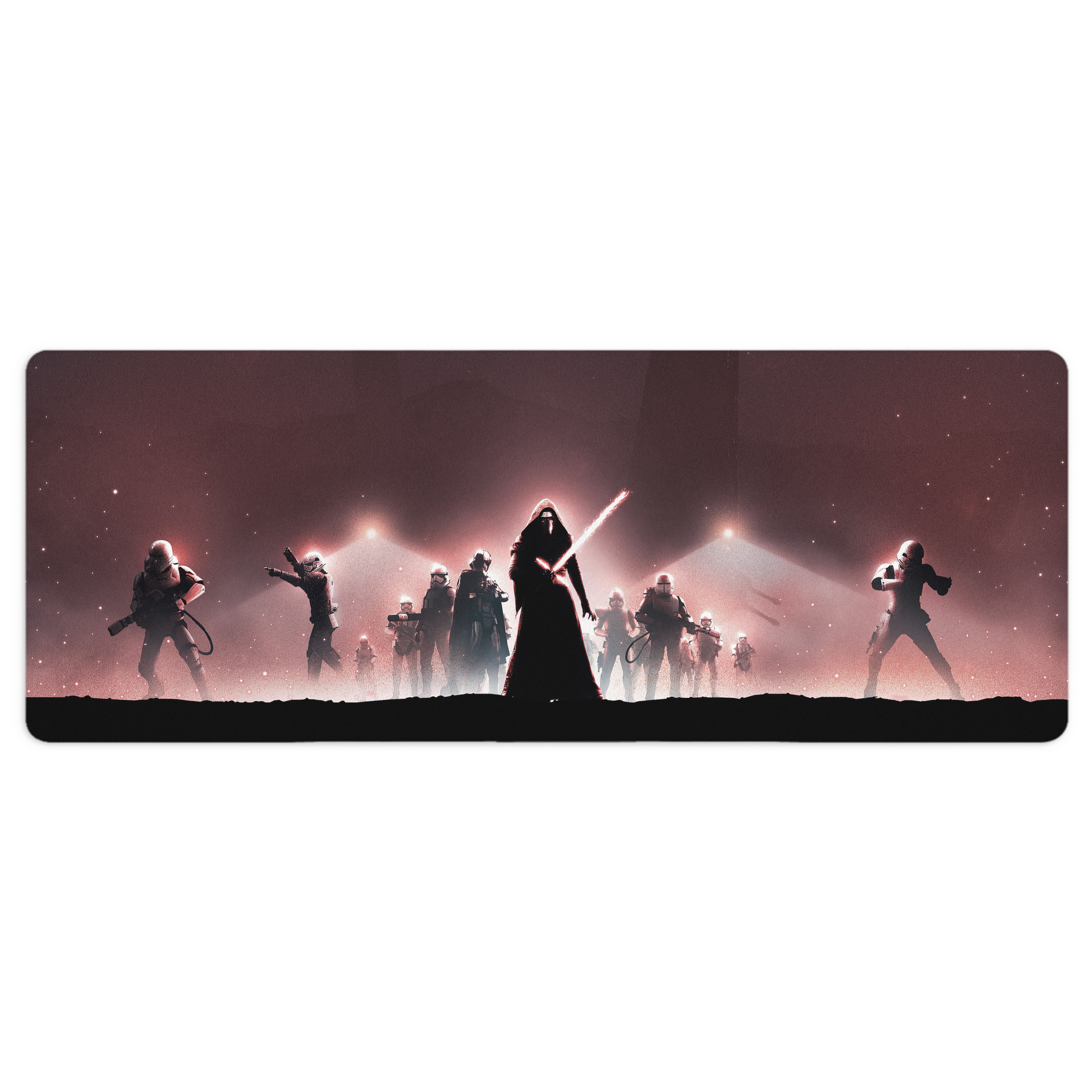（画像用） スター・ウォーズ Star Wars ステッチ加工 大判デスクマット／滑り止めマウスパッド