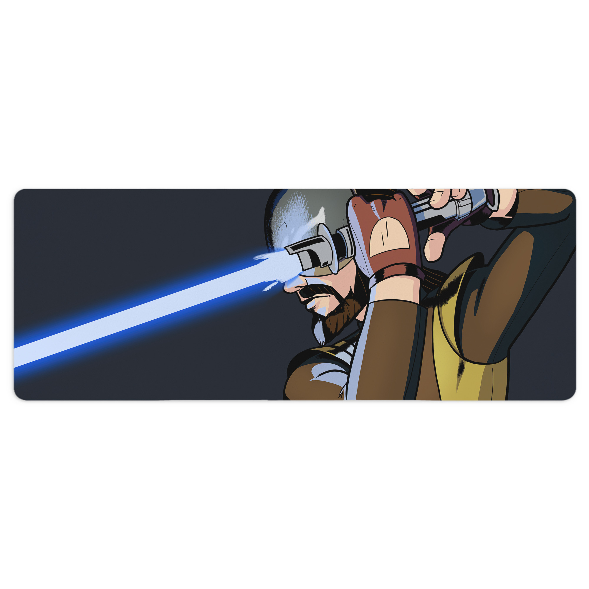 （画像用） スター・ウォーズ Star Wars ステッチ加工 大判デスクマット／滑り止めマウスパッド