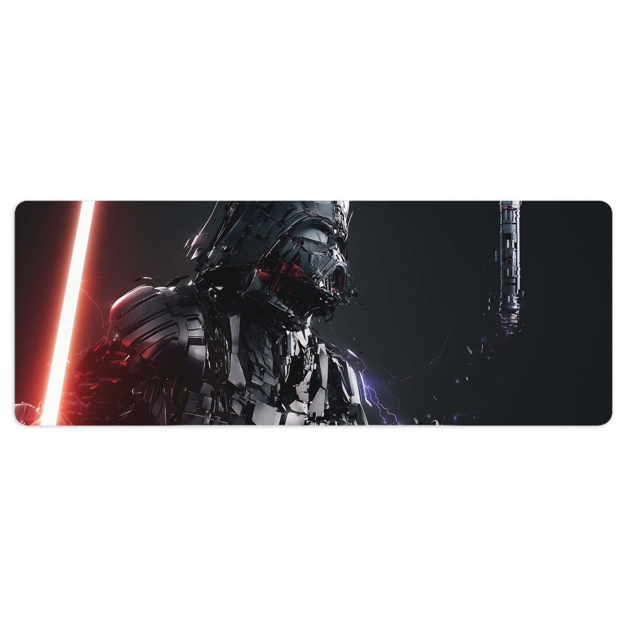 （画像用） スター・ウォーズ Star Wars ステッチ加工 大判デスクマット／滑り止めマウスパッド