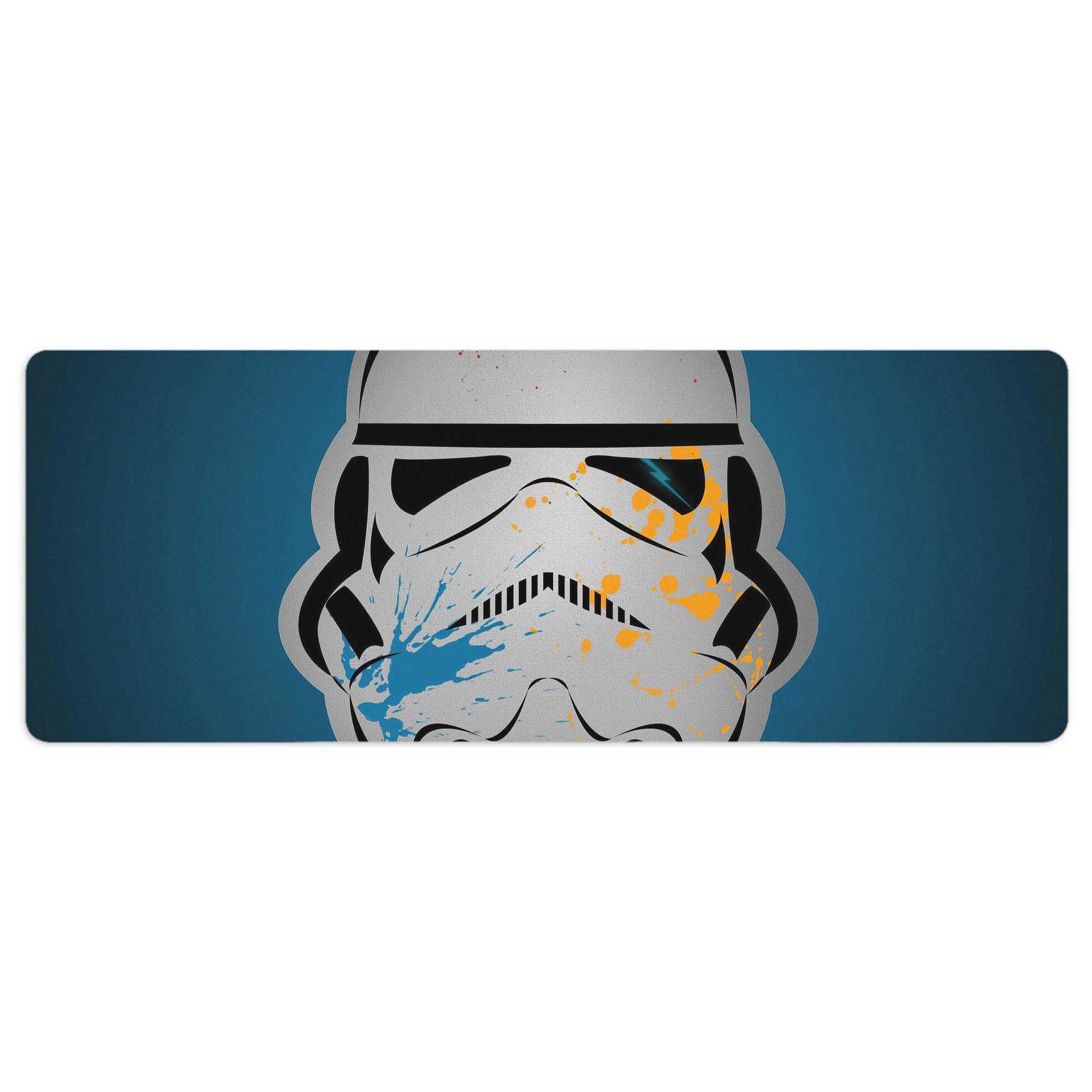 （画像用） スター・ウォーズ Star Wars ステッチ加工 大判デスクマット／滑り止めマウスパッド