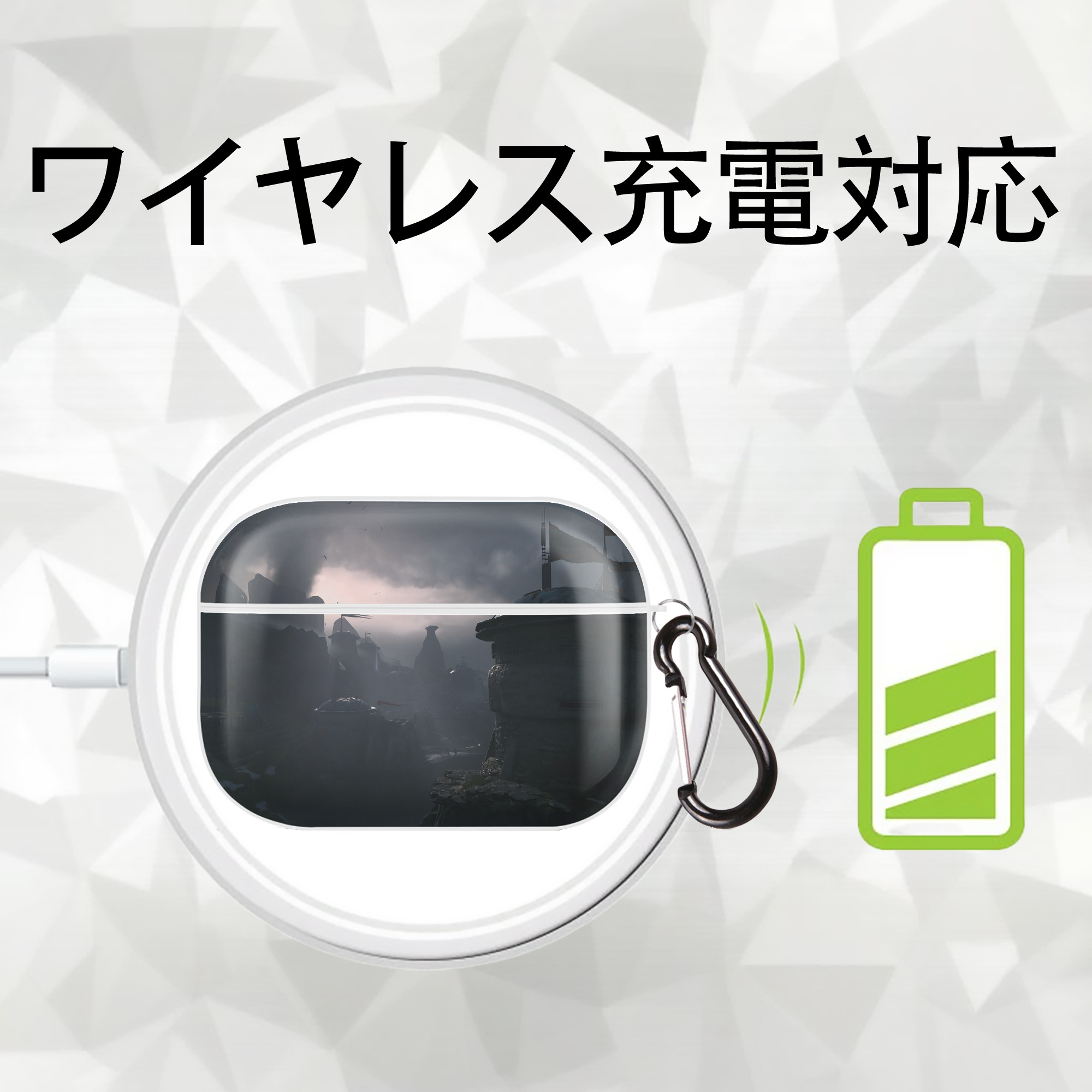 スター・ウォーズ Star Wars 【AirPods Pro用】ハードシェル保護ケース 耐衝撃・防指紋・カラビナ付き商品仕様