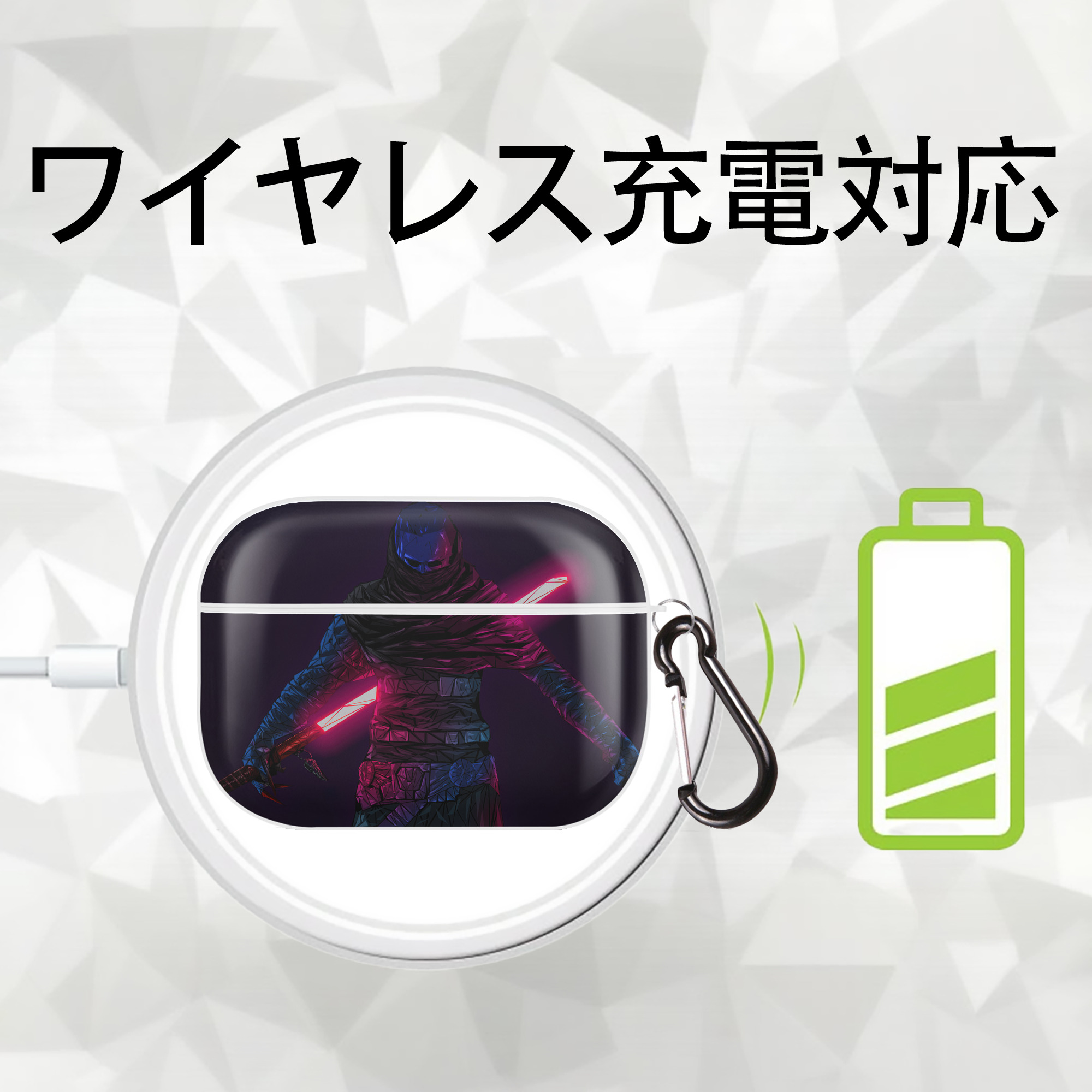 スター・ウォーズ Star Wars 【AirPods Pro用】ハードシェル保護ケース 耐衝撃・防指紋・カラビナ付き商品仕様