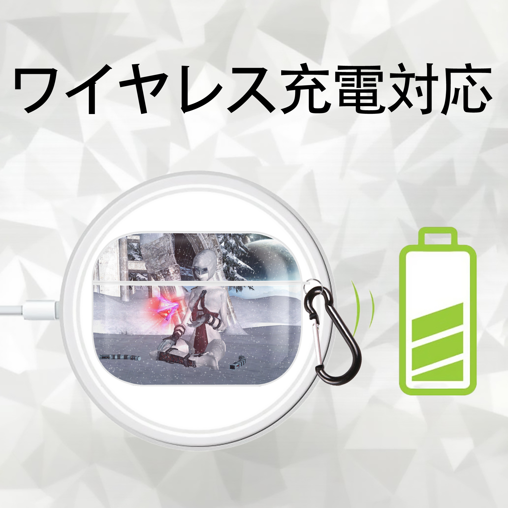 スター・ウォーズ Star Wars 【AirPods Pro用】ハードシェル保護ケース 耐衝撃・防指紋・カラビナ付き商品仕様