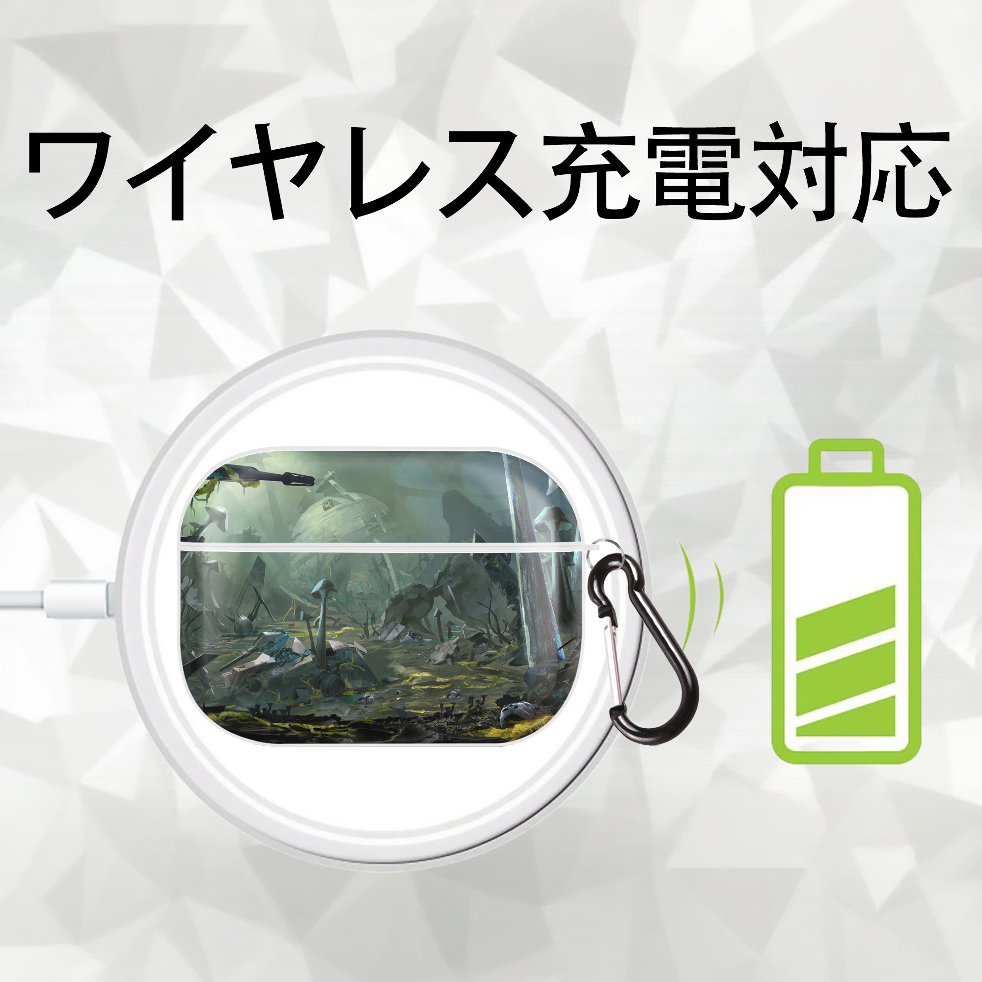 スター・ウォーズ Star Wars 【AirPods Pro用】ハードシェル保護ケース 耐衝撃・防指紋・カラビナ付き商品仕様