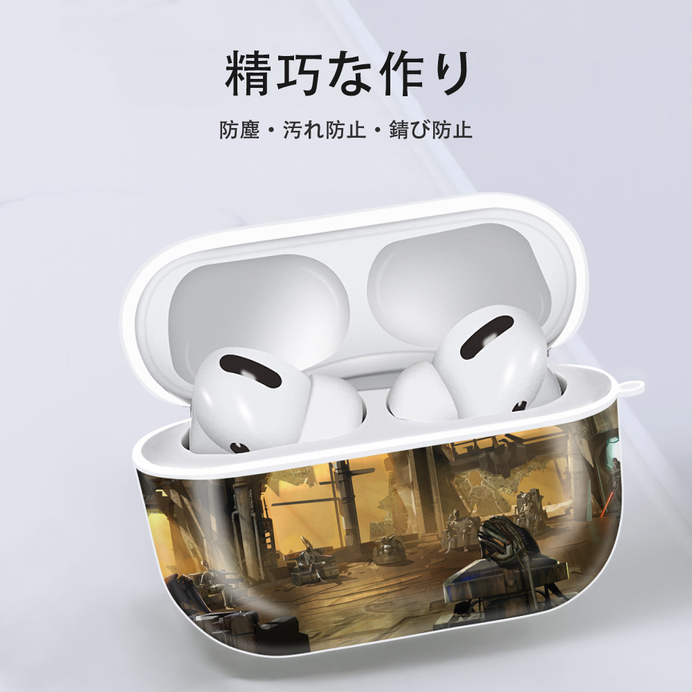 スター・ウォーズ Star Wars 【AirPods Pro用】ハードシェル保護ケース 耐衝撃・防指紋・カラビナ付き商品仕様