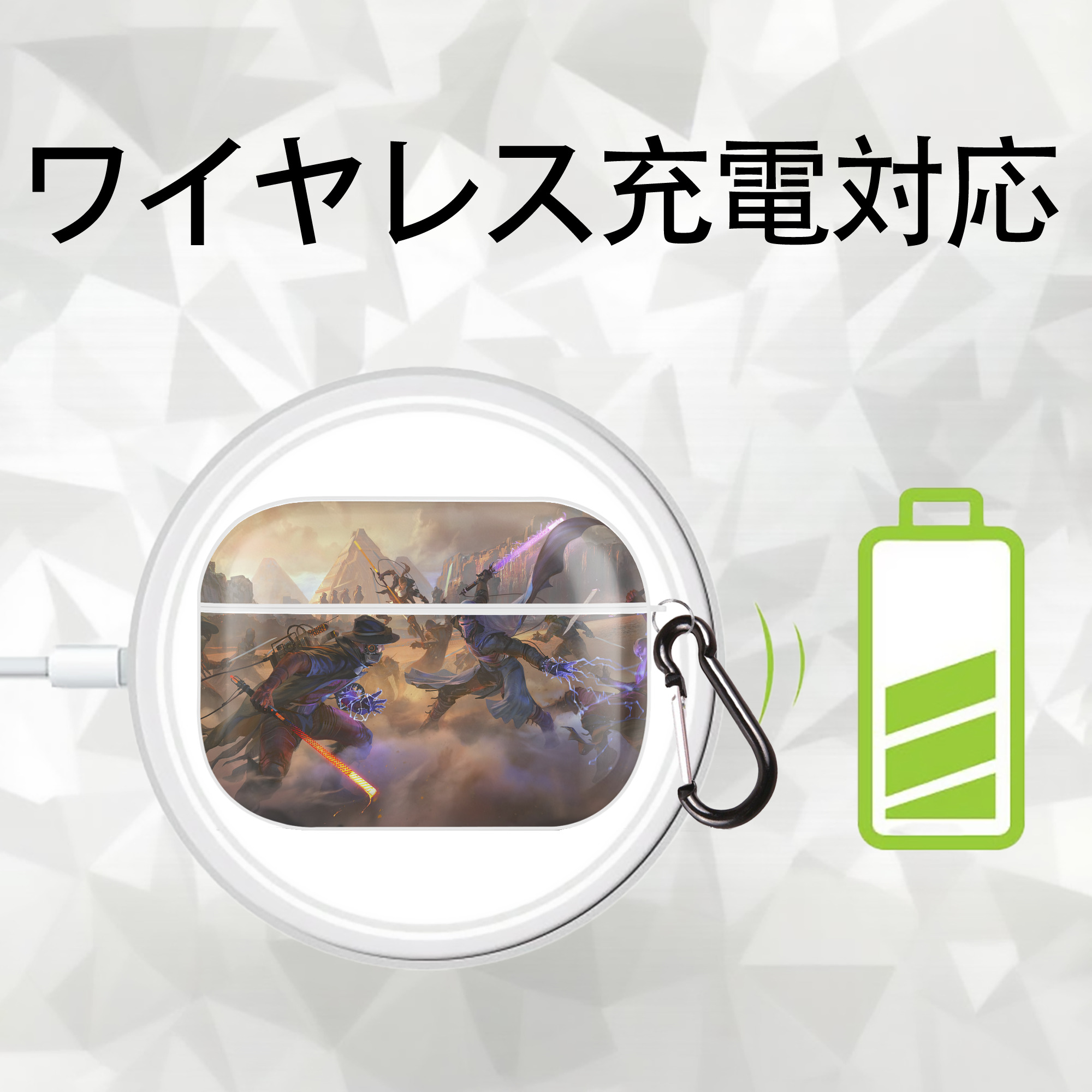 スター・ウォーズ Star Wars 【AirPods Pro用】ハードシェル保護ケース 耐衝撃・防指紋・カラビナ付き商品仕様