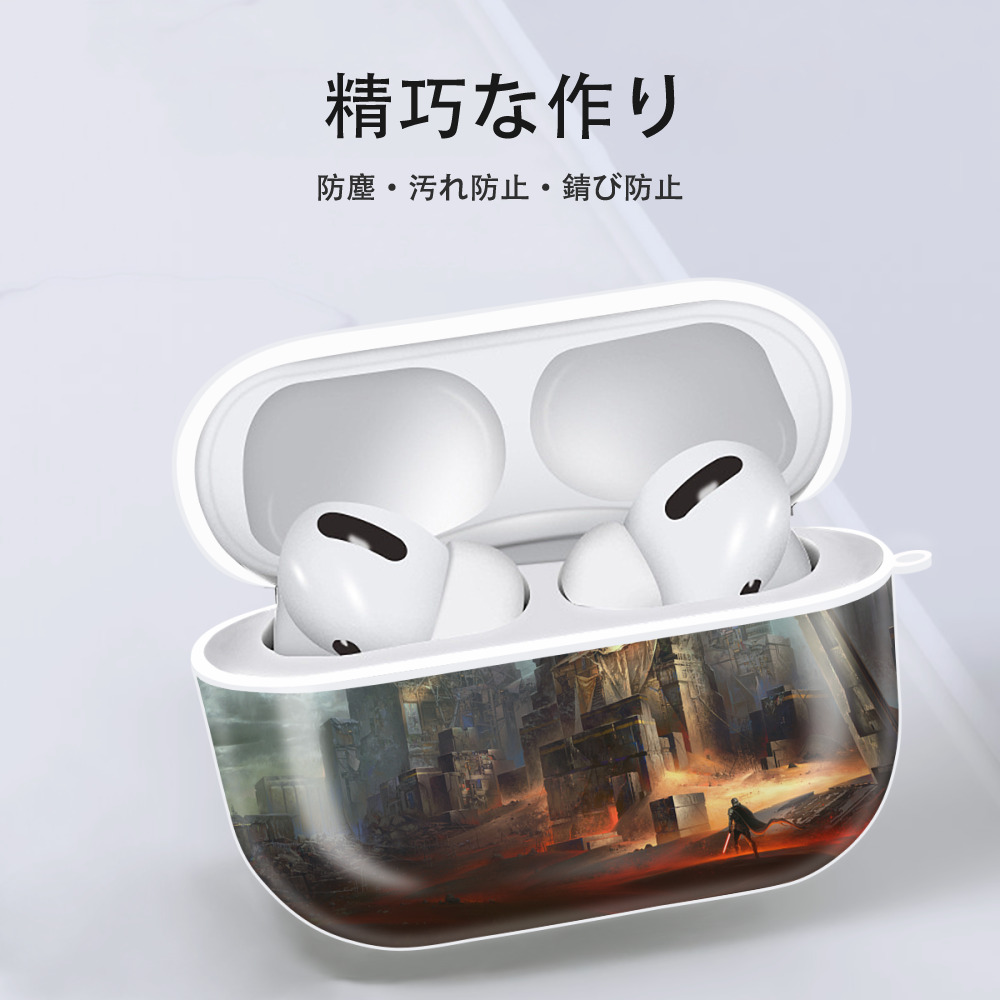 スター・ウォーズ Star Wars 【AirPods Pro用】ハードシェル保護ケース 耐衝撃・防指紋・カラビナ付き商品仕様