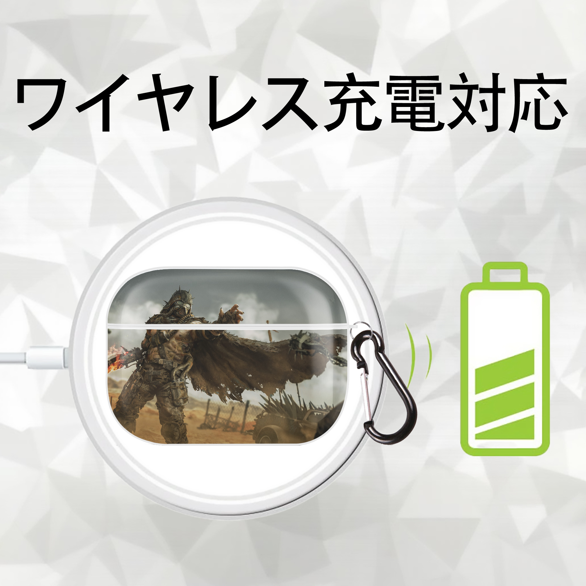 スター・ウォーズ Star Wars 【AirPods Pro用】ハードシェル保護ケース 耐衝撃・防指紋・カラビナ付き商品仕様