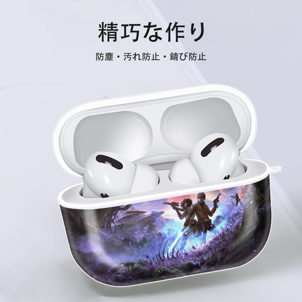 スター・ウォーズ Star Wars 【AirPods Pro用】ハードシェル保護ケース 耐衝撃・防指紋・カラビナ付き商品仕様