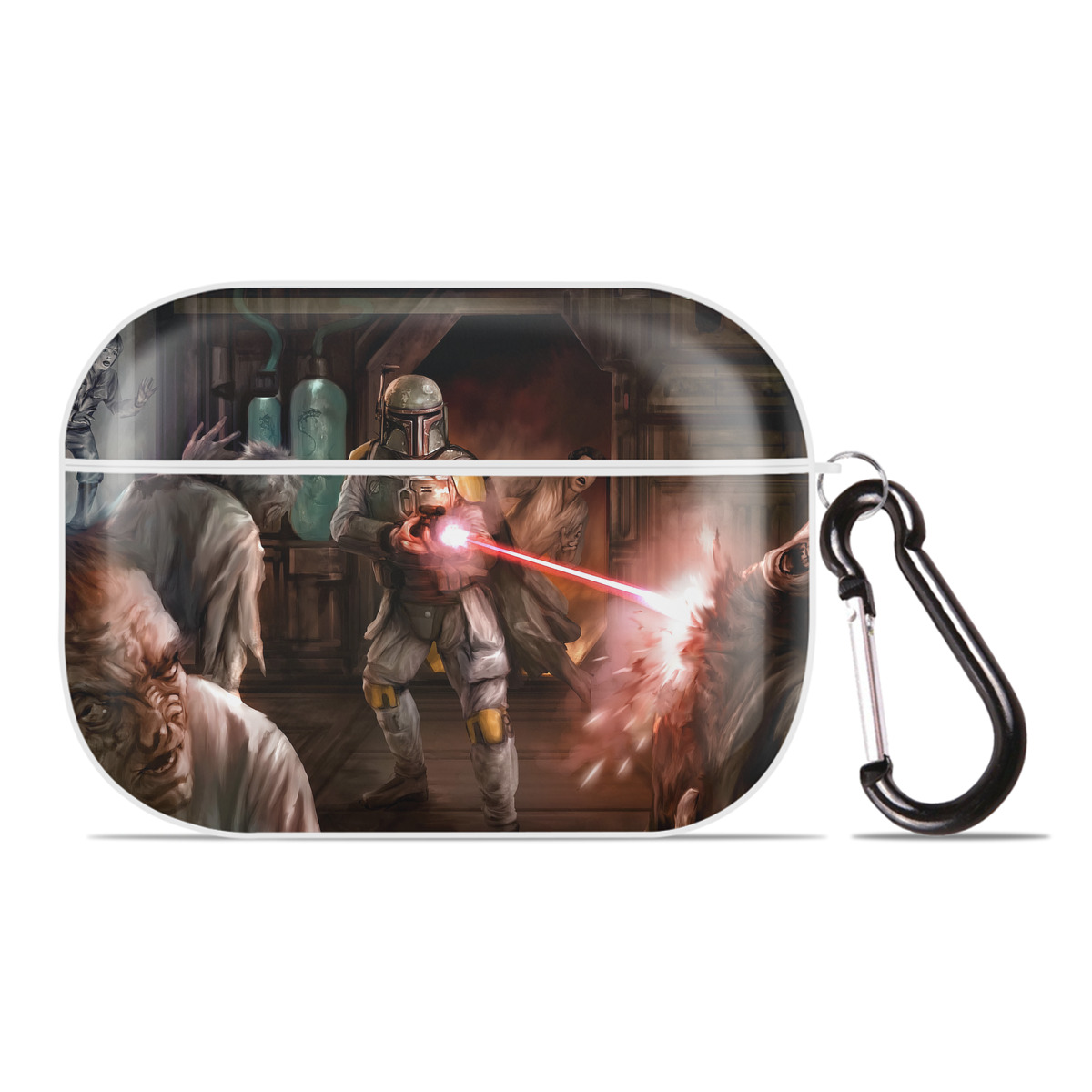 （画像用） スター・ウォーズ Star Wars 【AirPods Pro用】ハードシェル保護ケース 耐衝撃・防指紋・カラビナ付き商品仕様