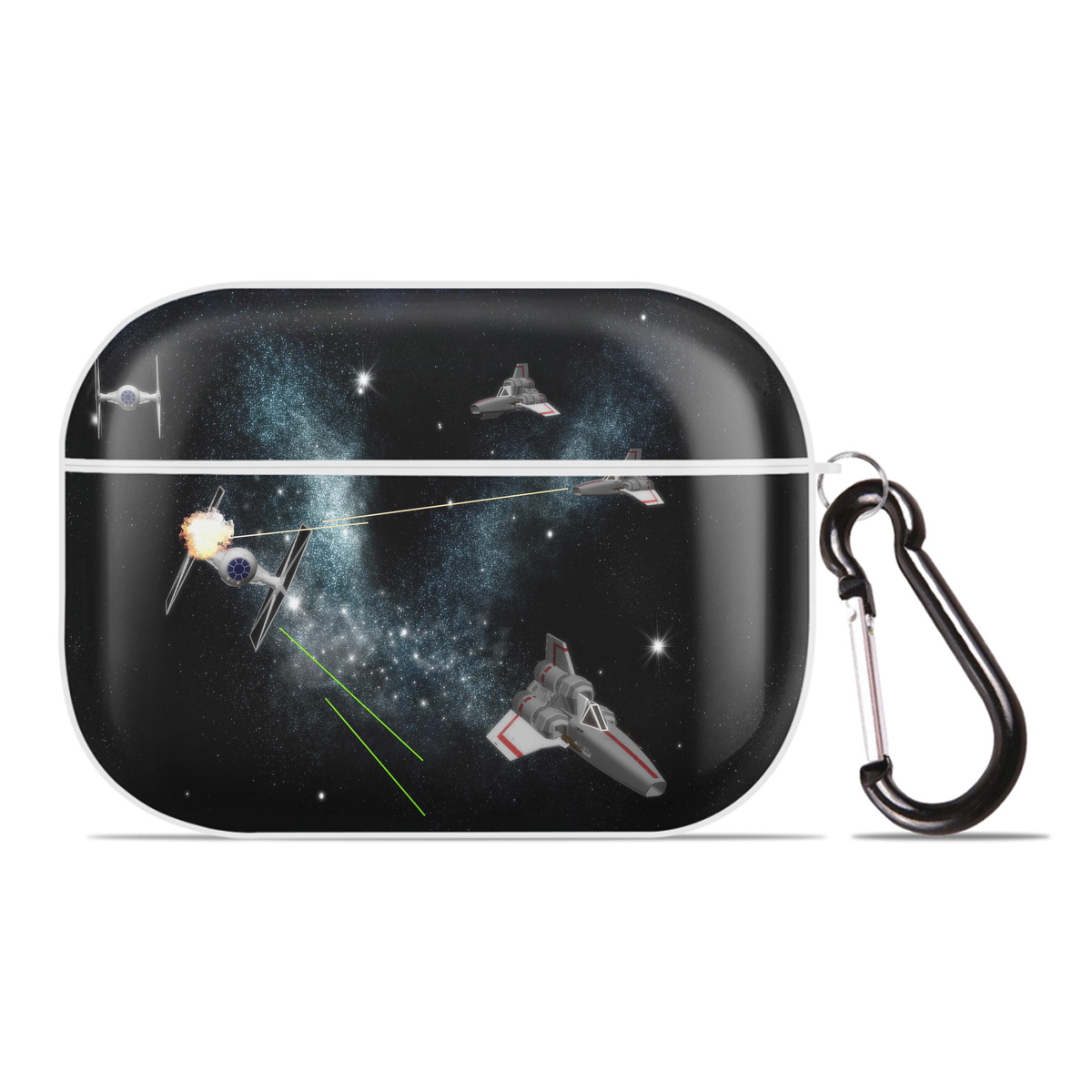 （画像用） スター・ウォーズ Star Wars 【AirPods Pro用】ハードシェル保護ケース 耐衝撃・防指紋・カラビナ付き商品仕様