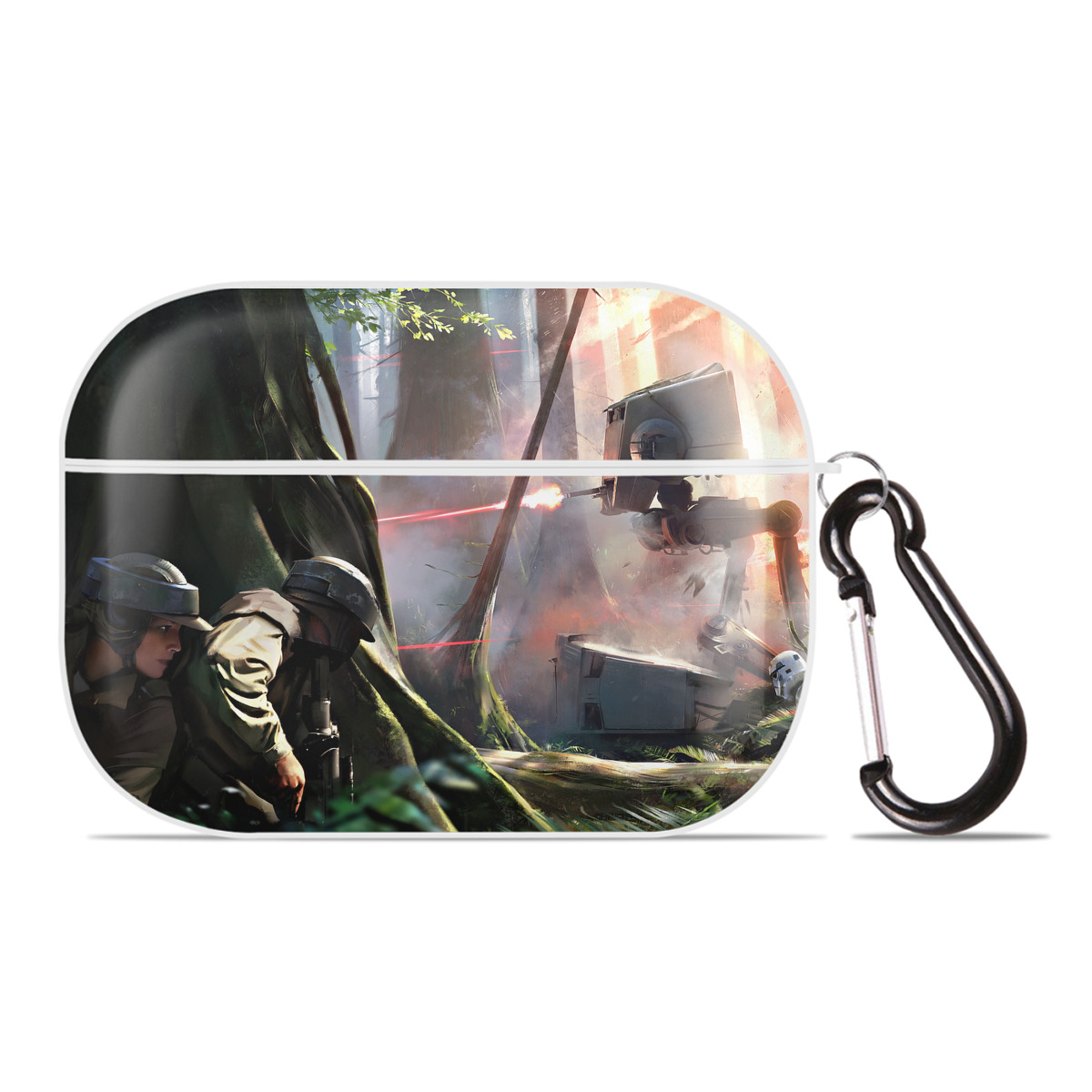 （画像用） スター・ウォーズ Star Wars 【AirPods Pro用】ハードシェル保護ケース 耐衝撃・防指紋・カラビナ付き商品仕様