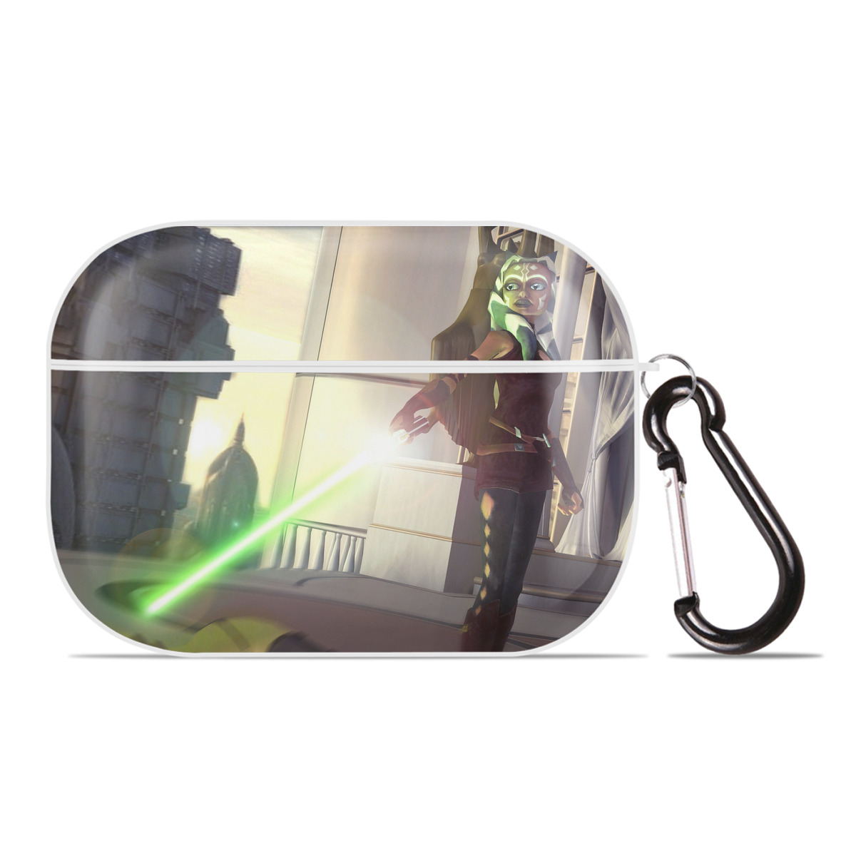 （画像用） スター・ウォーズ Star Wars 【AirPods Pro用】ハードシェル保護ケース 耐衝撃・防指紋・カラビナ付き商品仕様