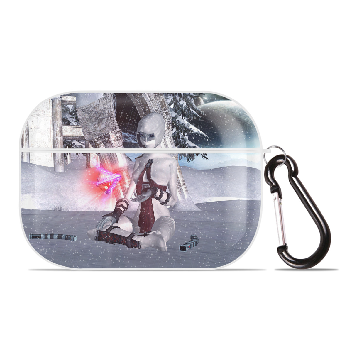 （画像用） スター・ウォーズ Star Wars 【AirPods Pro用】ハードシェル保護ケース 耐衝撃・防指紋・カラビナ付き商品仕様