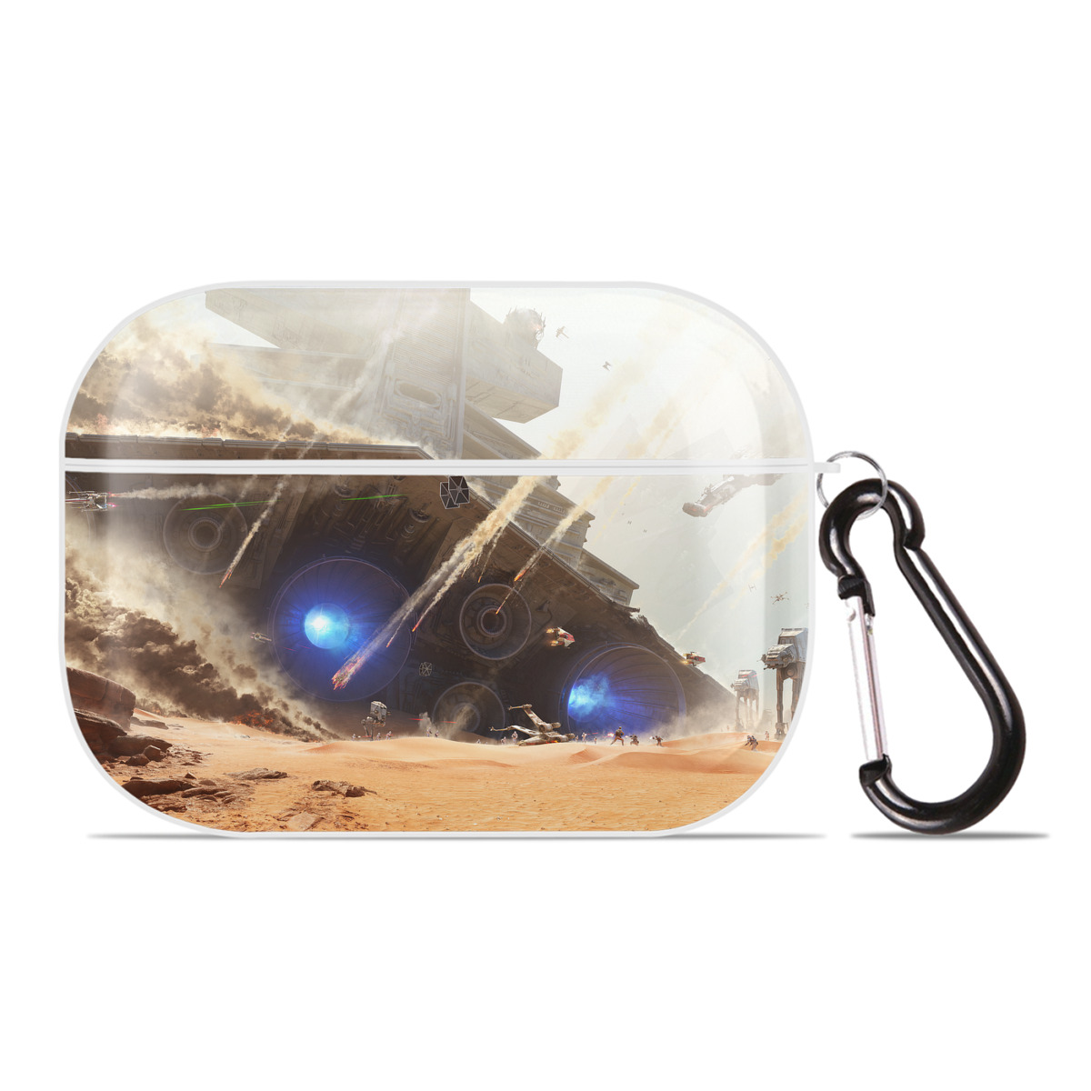 （画像用） スター・ウォーズ Star Wars 【AirPods Pro用】ハードシェル保護ケース 耐衝撃・防指紋・カラビナ付き商品仕様