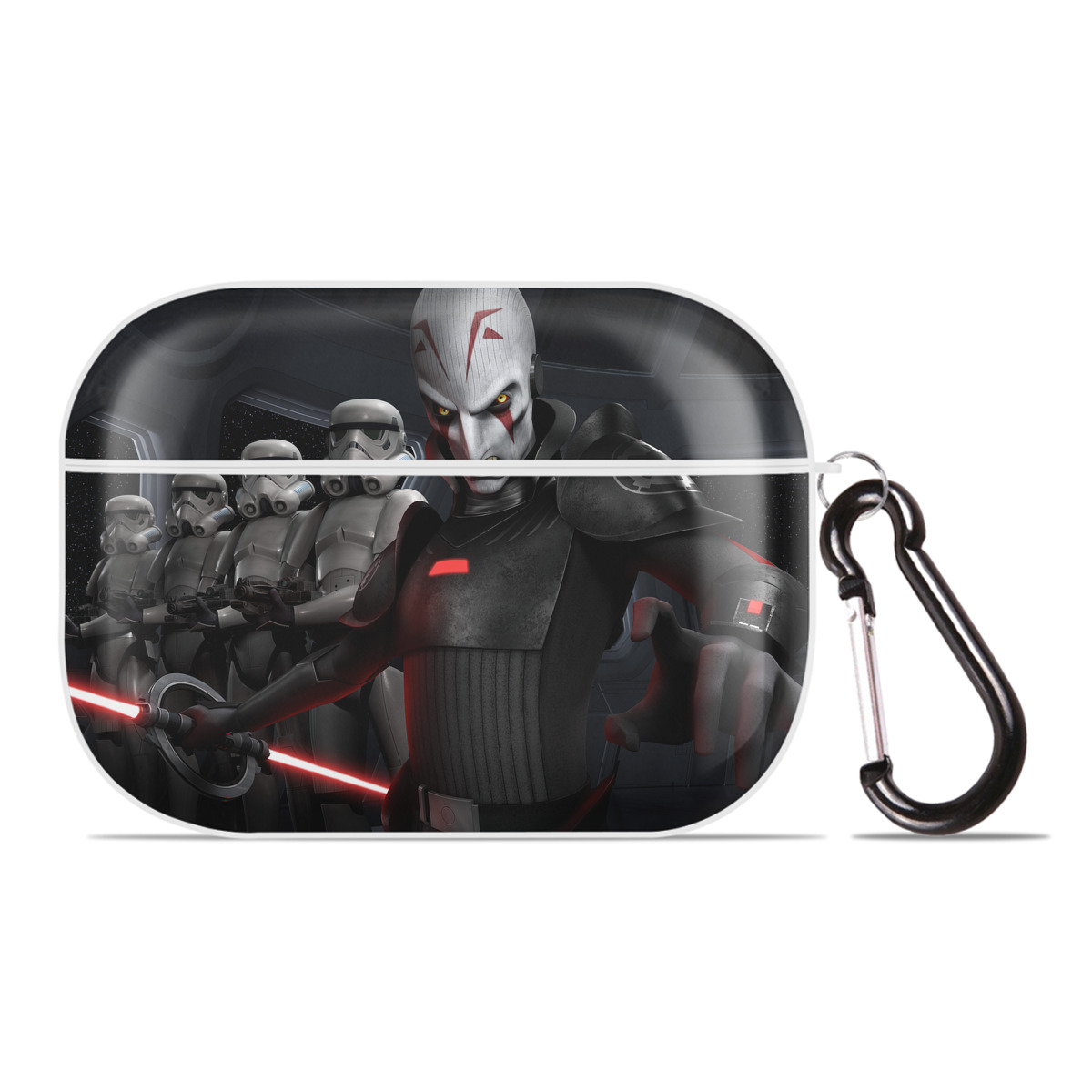 （画像用） スター・ウォーズ Star Wars 【AirPods Pro用】ハードシェル保護ケース 耐衝撃・防指紋・カラビナ付き商品仕様