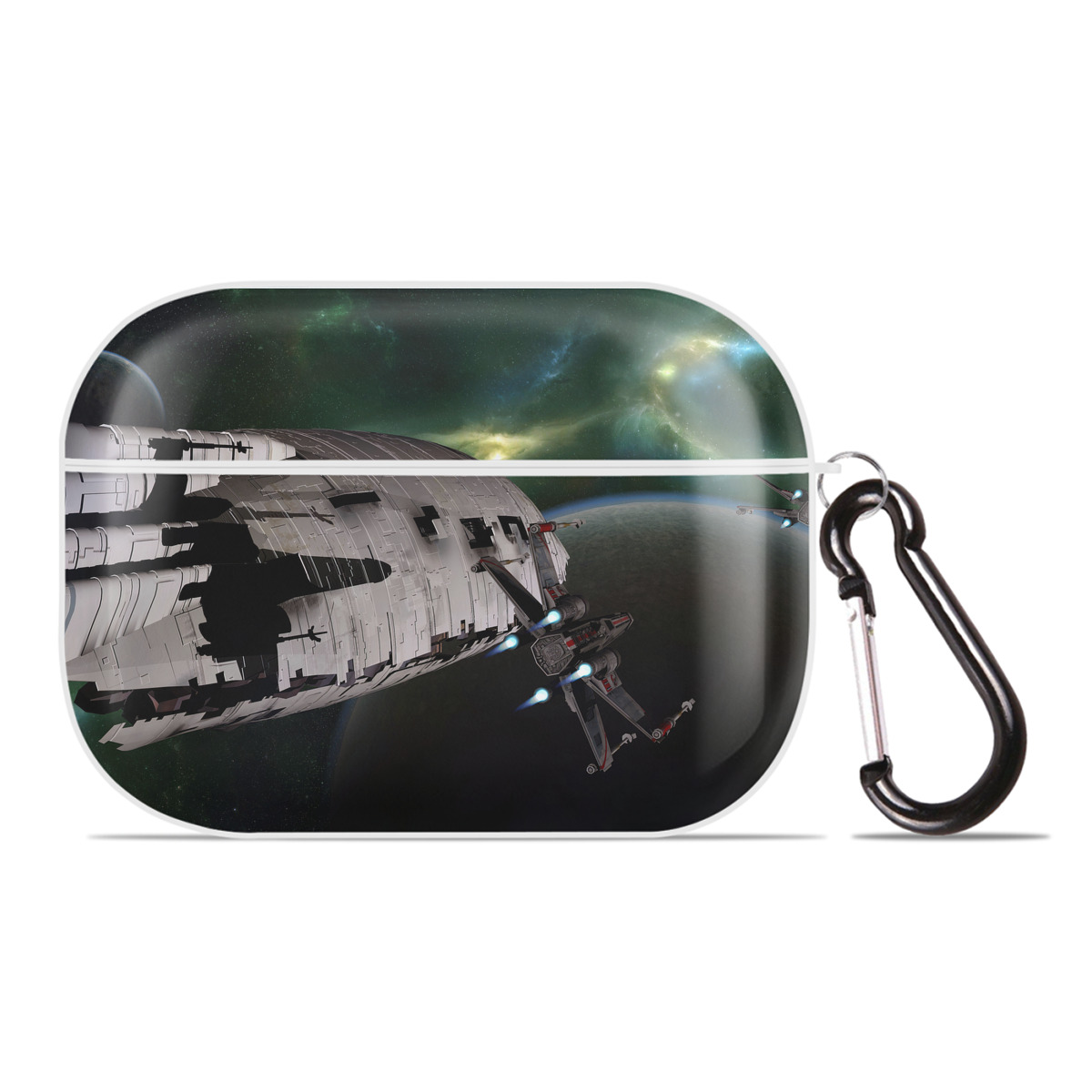 （画像用） スター・ウォーズ Star Wars 【AirPods Pro用】ハードシェル保護ケース 耐衝撃・防指紋・カラビナ付き商品仕様