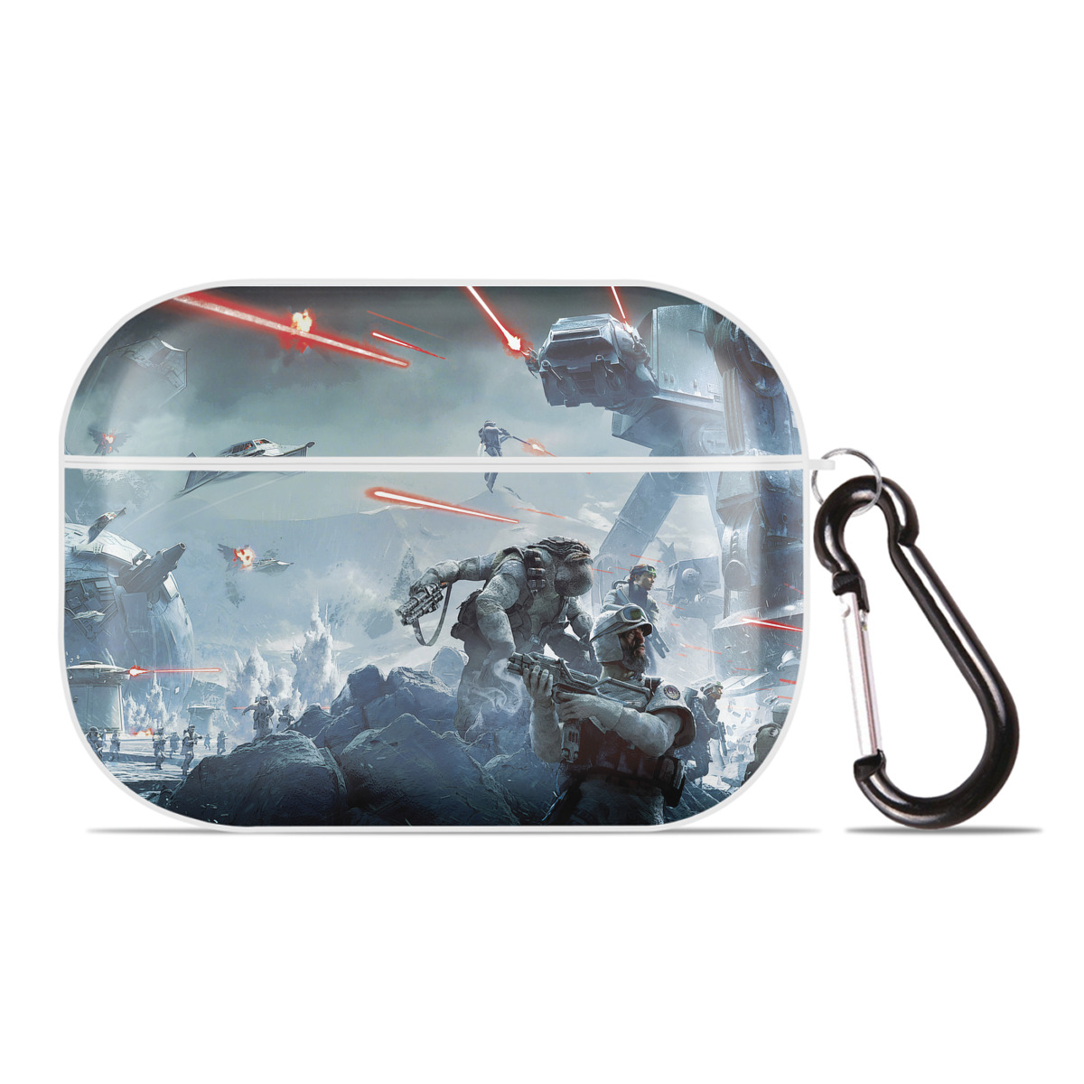 （画像用） スター・ウォーズ Star Wars 【AirPods Pro用】ハードシェル保護ケース 耐衝撃・防指紋・カラビナ付き商品仕様