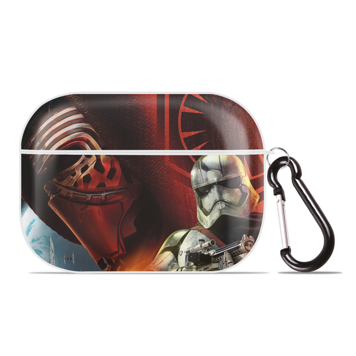 （画像用） スター・ウォーズ Star Wars 【AirPods Pro用】ハードシェル保護ケース 耐衝撃・防指紋・カラビナ付き商品仕様