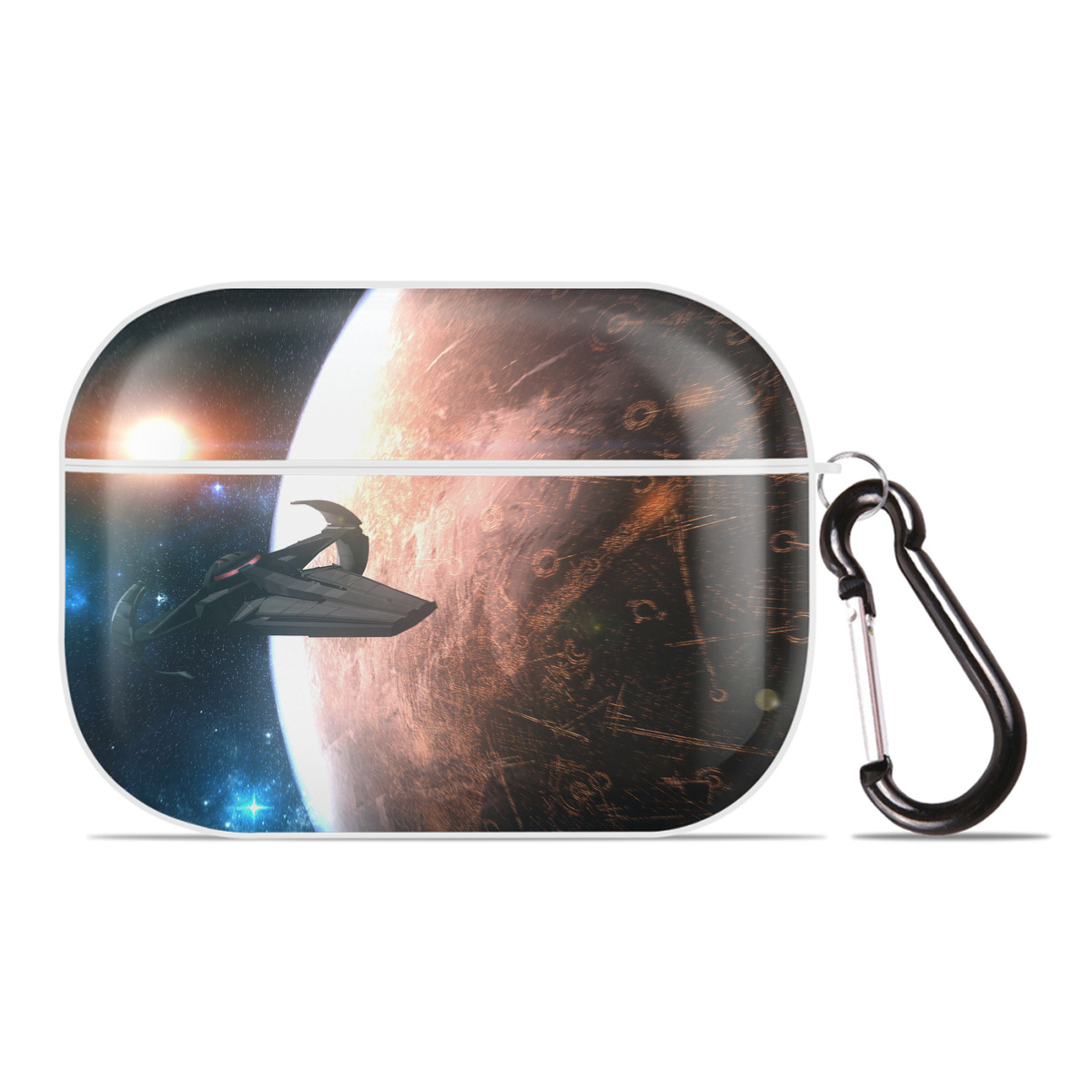（画像用） スター・ウォーズ Star Wars 【AirPods Pro用】ハードシェル保護ケース 耐衝撃・防指紋・カラビナ付き商品仕様