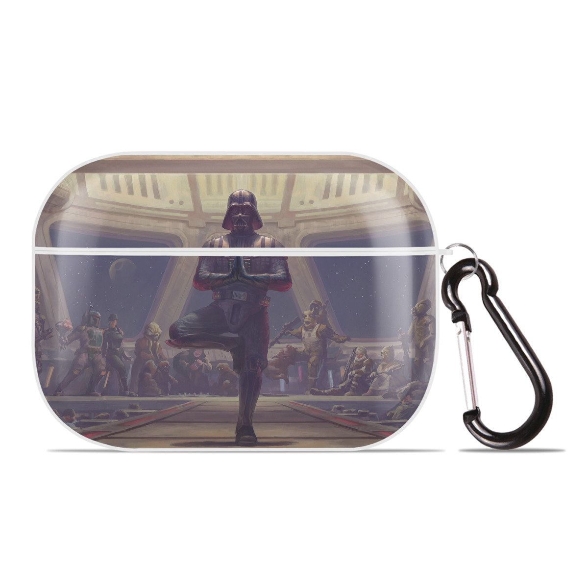 （画像用） スター・ウォーズ Star Wars 【AirPods Pro用】ハードシェル保護ケース 耐衝撃・防指紋・カラビナ付き商品仕様