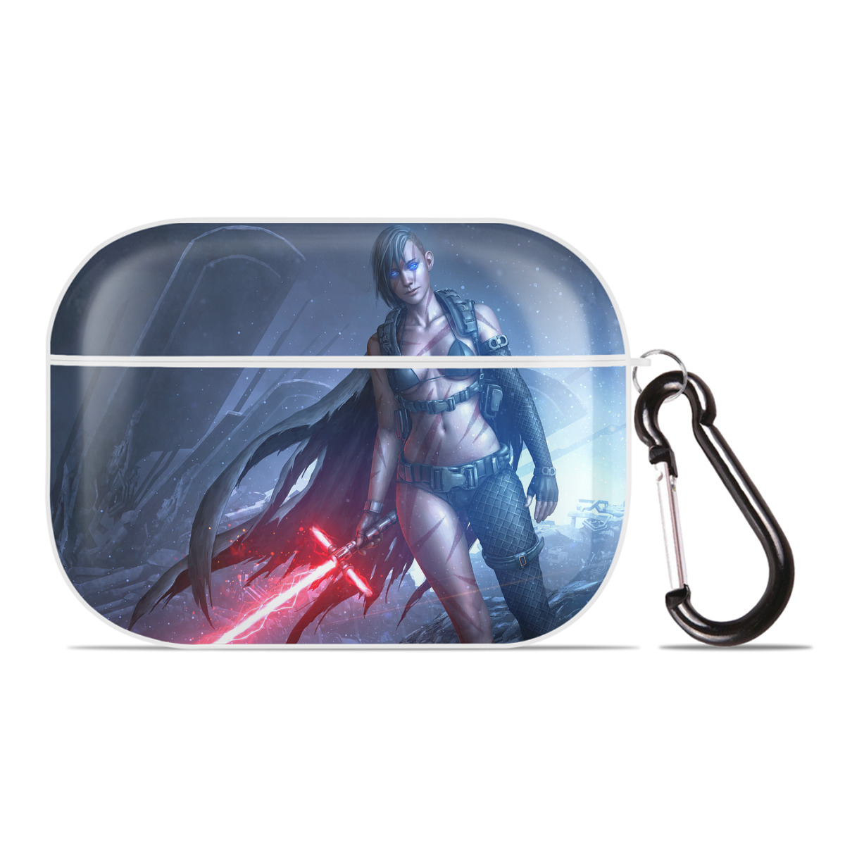（画像用） スター・ウォーズ Star Wars 【AirPods Pro用】ハードシェル保護ケース 耐衝撃・防指紋・カラビナ付き商品仕様