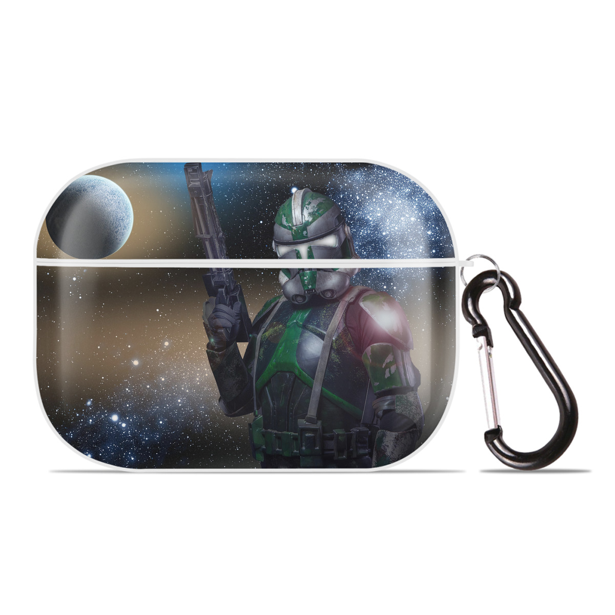 （画像用） スター・ウォーズ Star Wars 【AirPods Pro用】ハードシェル保護ケース 耐衝撃・防指紋・カラビナ付き商品仕様