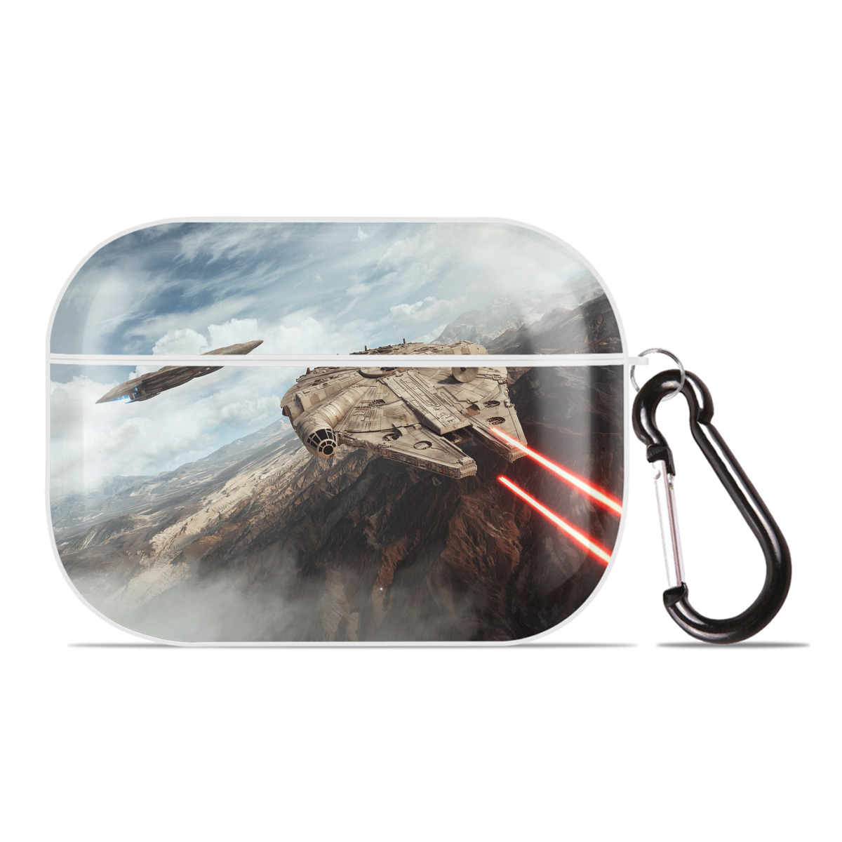 （画像用） スター・ウォーズ Star Wars 【AirPods Pro用】ハードシェル保護ケース 耐衝撃・防指紋・カラビナ付き商品仕様