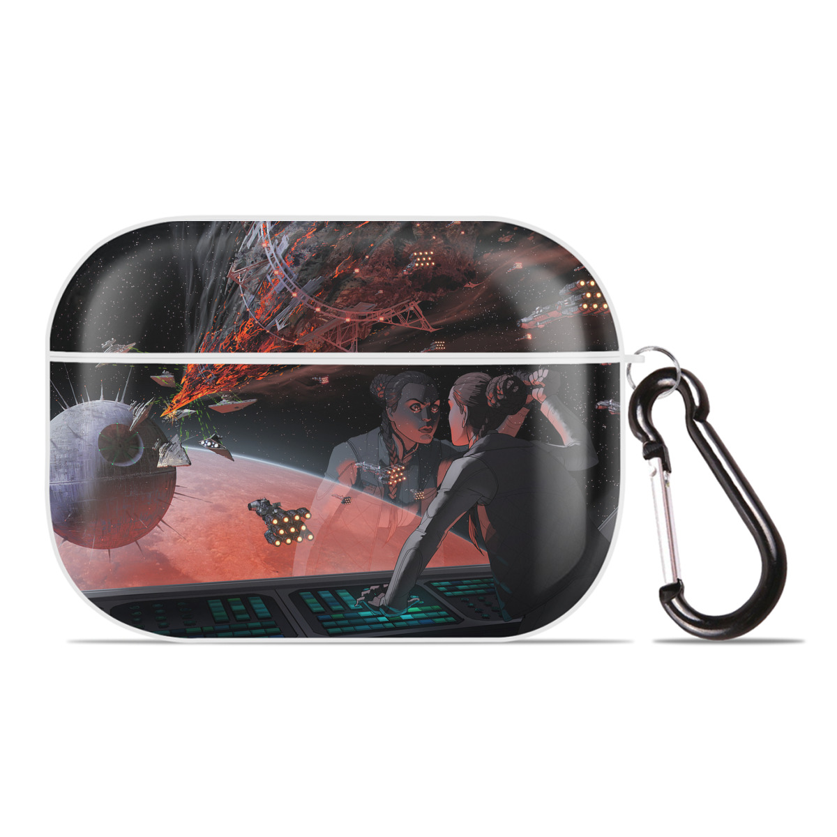 （画像用） スター・ウォーズ Star Wars 【AirPods Pro用】ハードシェル保護ケース 耐衝撃・防指紋・カラビナ付き商品仕様