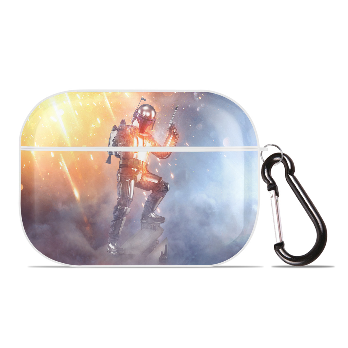 （画像用） スター・ウォーズ Star Wars 【AirPods Pro用】ハードシェル保護ケース 耐衝撃・防指紋・カラビナ付き商品仕様