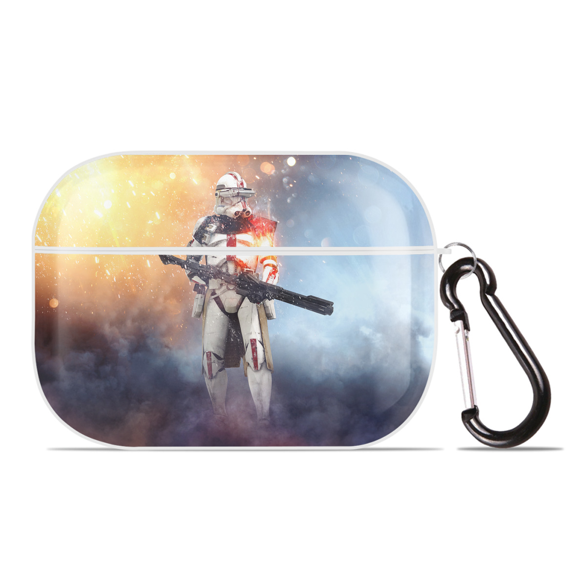 （画像用） スター・ウォーズ Star Wars 【AirPods Pro用】ハードシェル保護ケース 耐衝撃・防指紋・カラビナ付き商品仕様