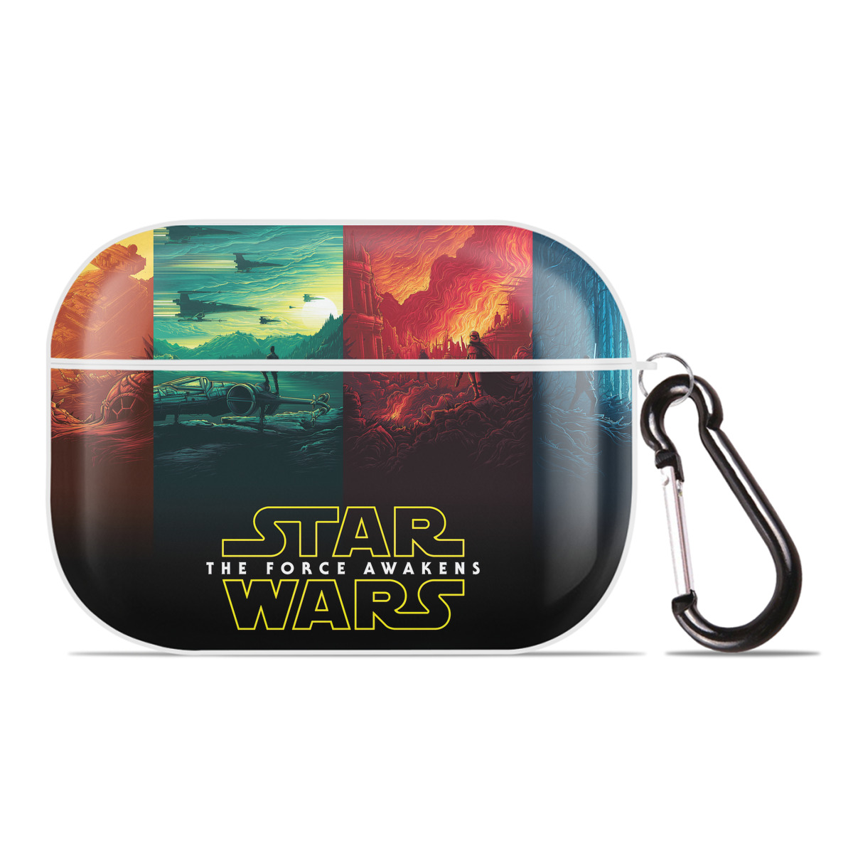 （画像用） スター・ウォーズ Star Wars 【AirPods Pro用】ハードシェル保護ケース 耐衝撃・防指紋・カラビナ付き商品仕様