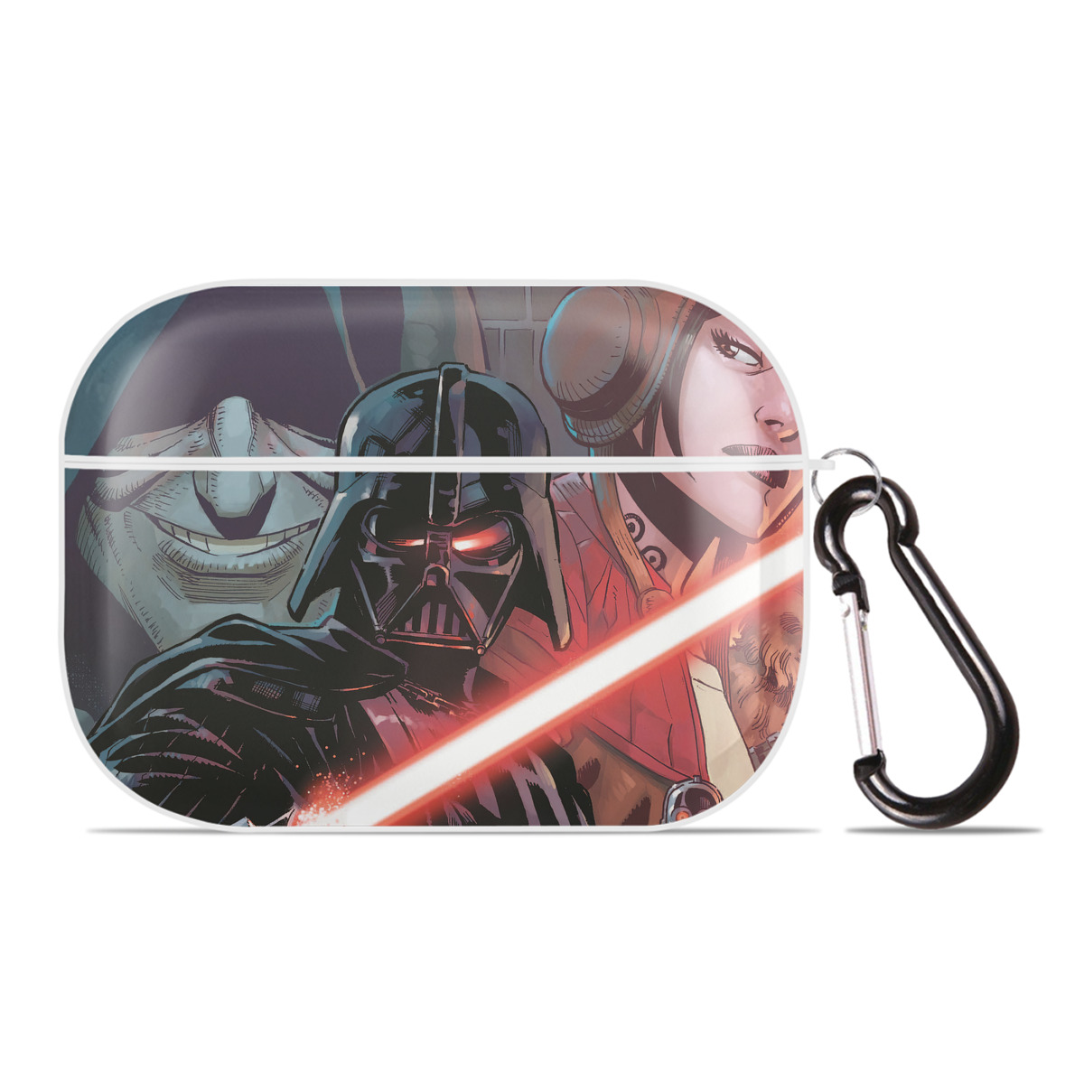 （画像用） スター・ウォーズ Star Wars 【AirPods Pro用】ハードシェル保護ケース 耐衝撃・防指紋・カラビナ付き商品仕様
