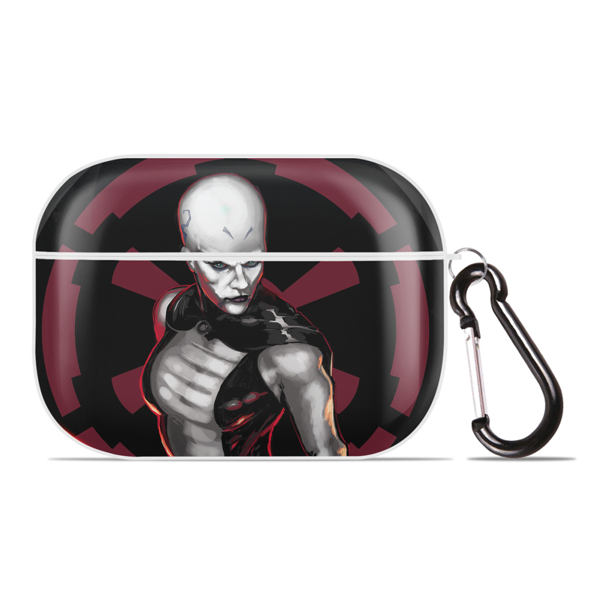（画像用） スター・ウォーズ Star Wars 【AirPods Pro用】ハードシェル保護ケース 耐衝撃・防指紋・カラビナ付き商品仕様