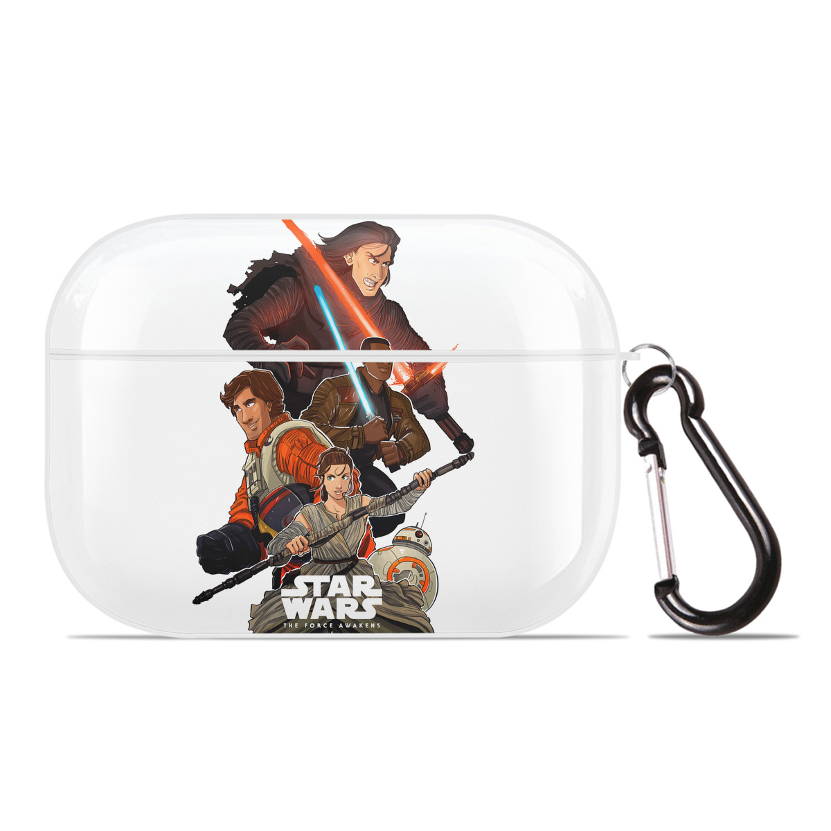 （画像用） スター・ウォーズ Star Wars 【AirPods Pro用】ハードシェル保護ケース 耐衝撃・防指紋・カラビナ付き商品仕様