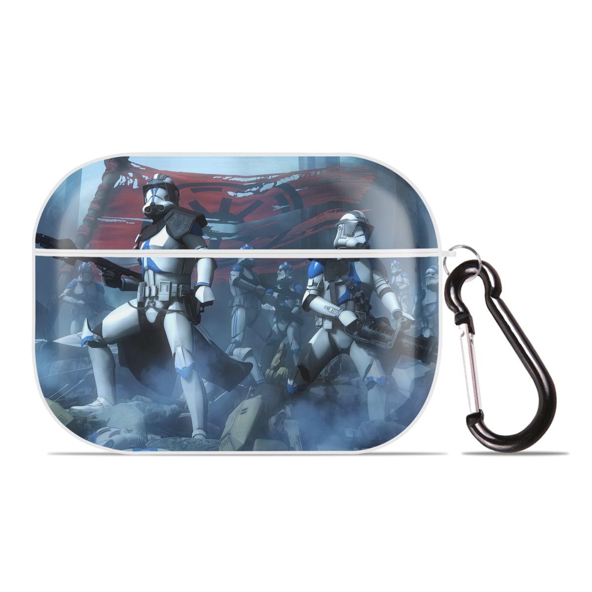 （画像用） スター・ウォーズ Star Wars 【AirPods Pro用】ハードシェル保護ケース 耐衝撃・防指紋・カラビナ付き商品仕様