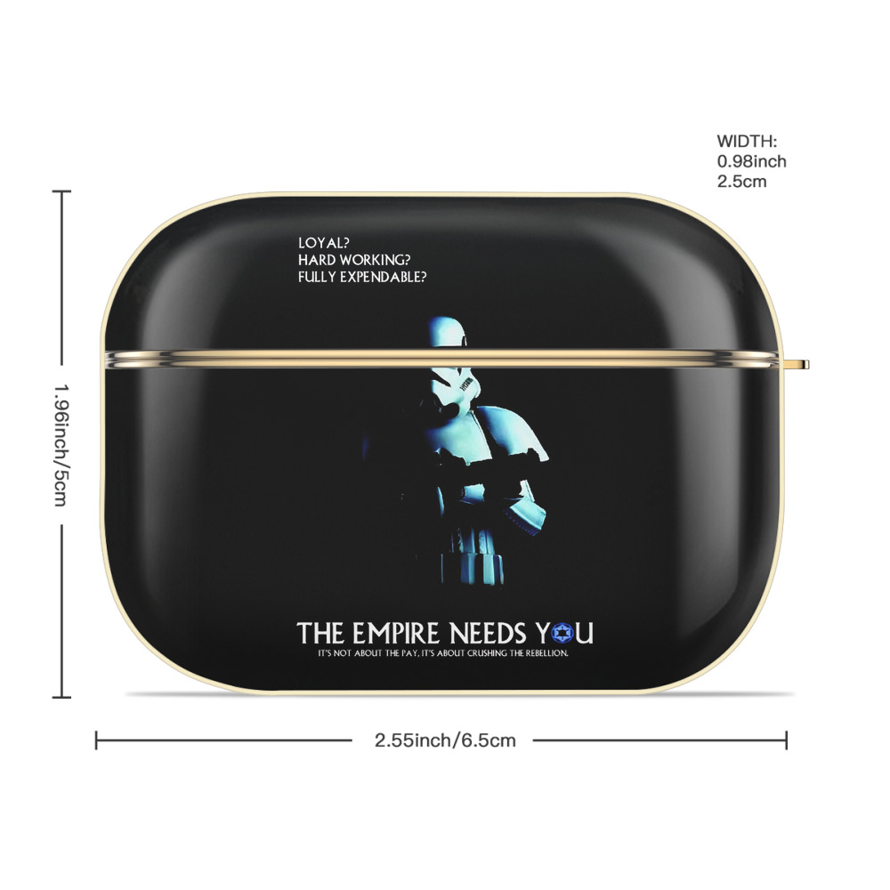 スター・ウォーズ Star Wars 【AirPods Pro用】ハードシェル保護ケース｜耐衝撃・防指紋・カラビナ付き商品仕様