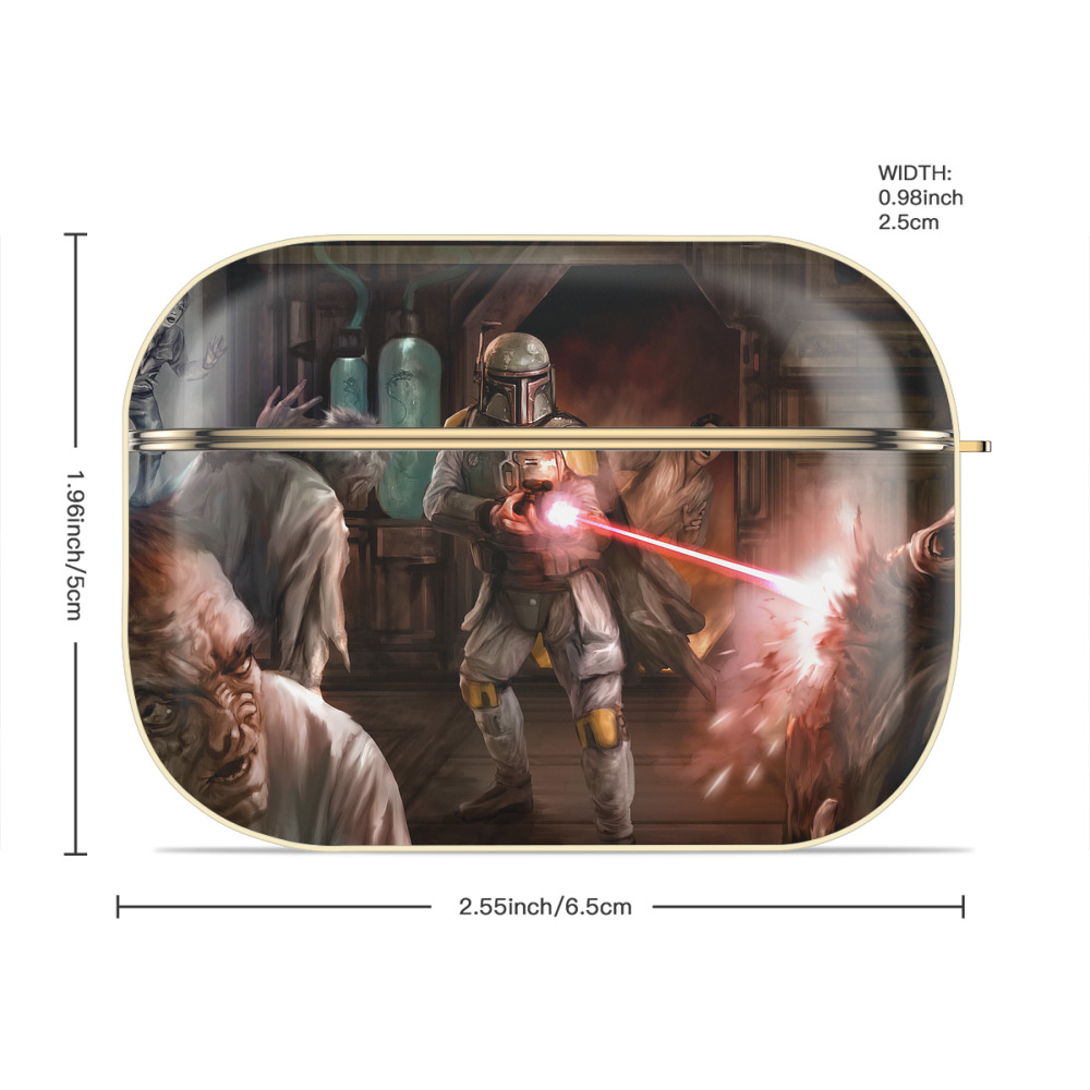 スター・ウォーズ Star Wars 【AirPods Pro用】ハードシェル保護ケース｜耐衝撃・防指紋・カラビナ付き商品仕様