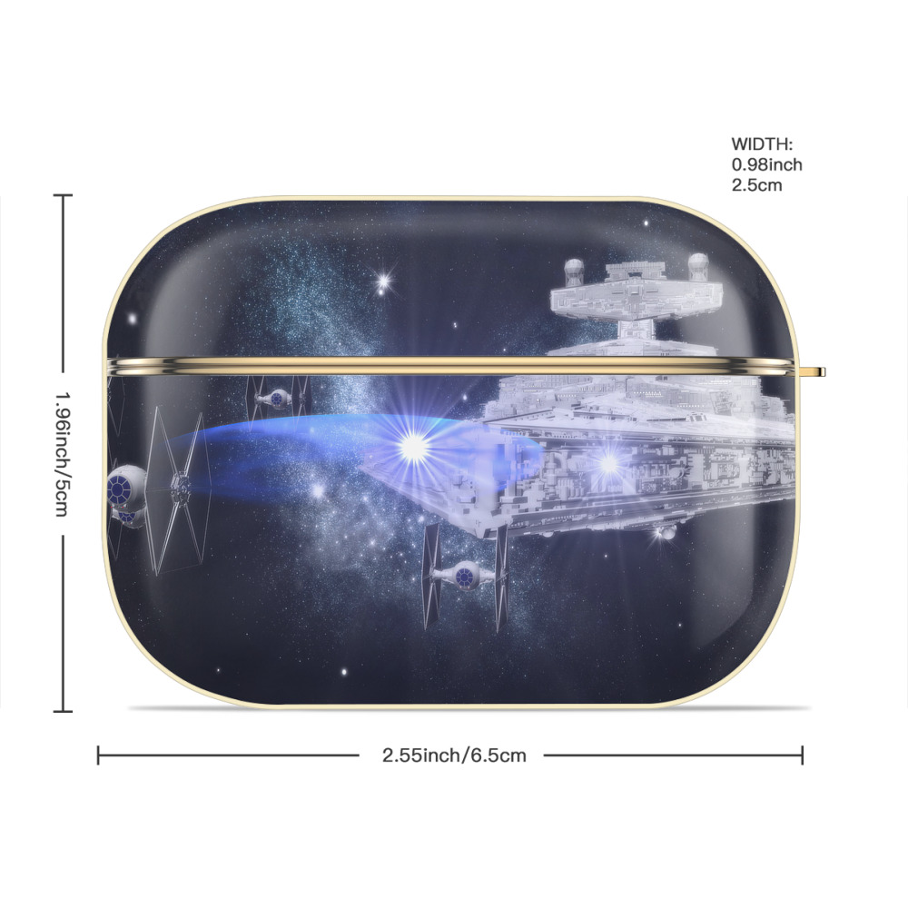 スター・ウォーズ Star Wars 【AirPods Pro用】ハードシェル保護ケース｜耐衝撃・防指紋・カラビナ付き商品仕様