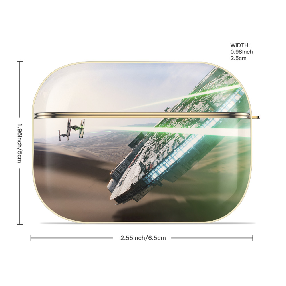 スター・ウォーズ Star Wars 【AirPods Pro用】ハードシェル保護ケース｜耐衝撃・防指紋・カラビナ付き商品仕様