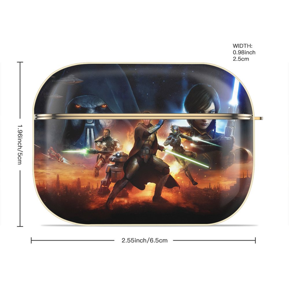 スター・ウォーズ Star Wars 【AirPods Pro用】ハードシェル保護ケース｜耐衝撃・防指紋・カラビナ付き商品仕様