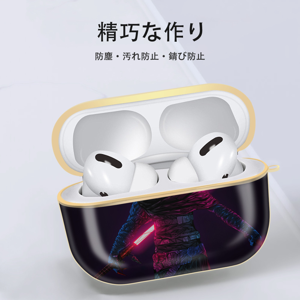スター・ウォーズ Star Wars 【AirPods Pro用】ハードシェル保護ケース｜耐衝撃・防指紋・カラビナ付き商品仕様